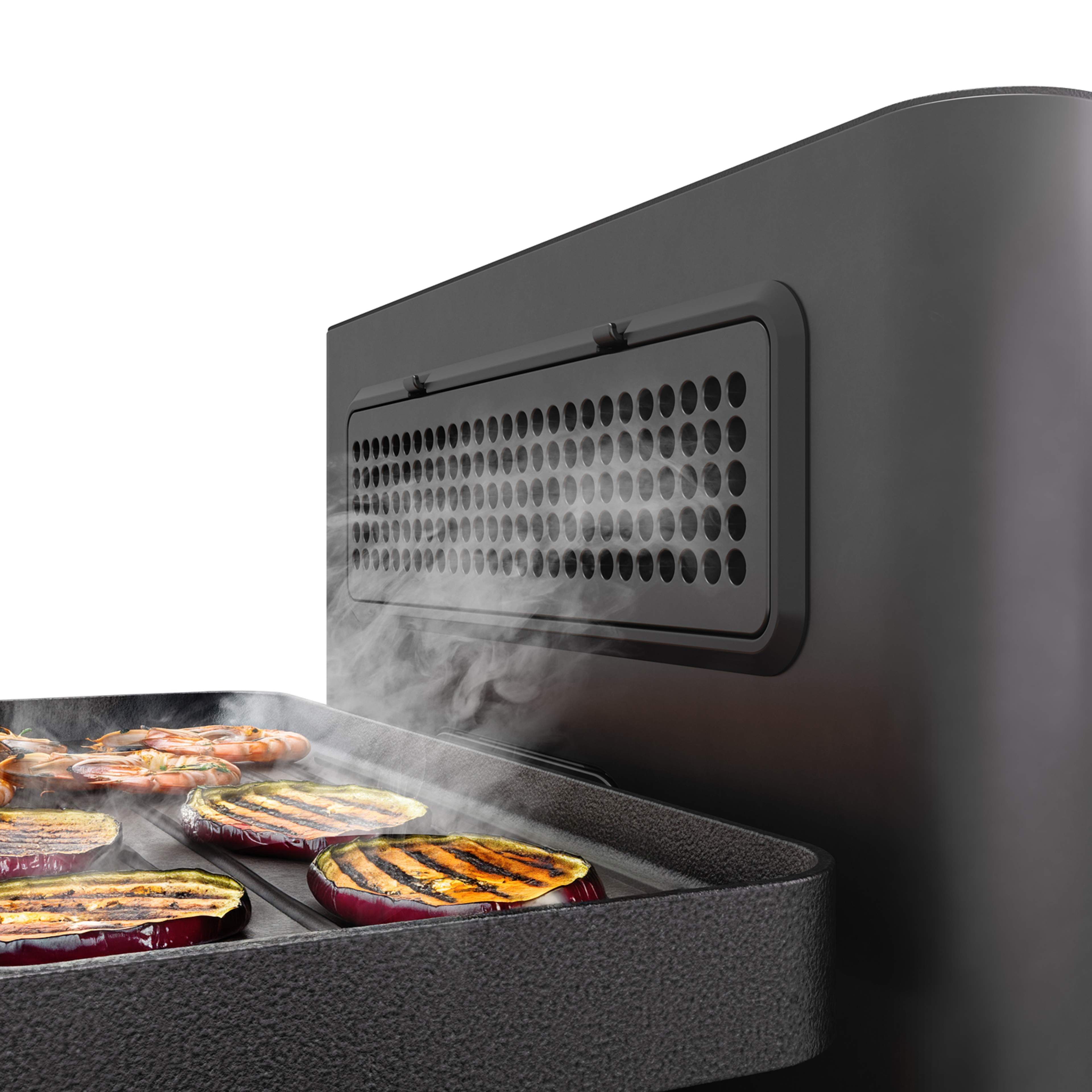 Raclette Purify Rökfri Keramisk, från Princess, i färgen svart. Klicka för att öppna bilden i stort format