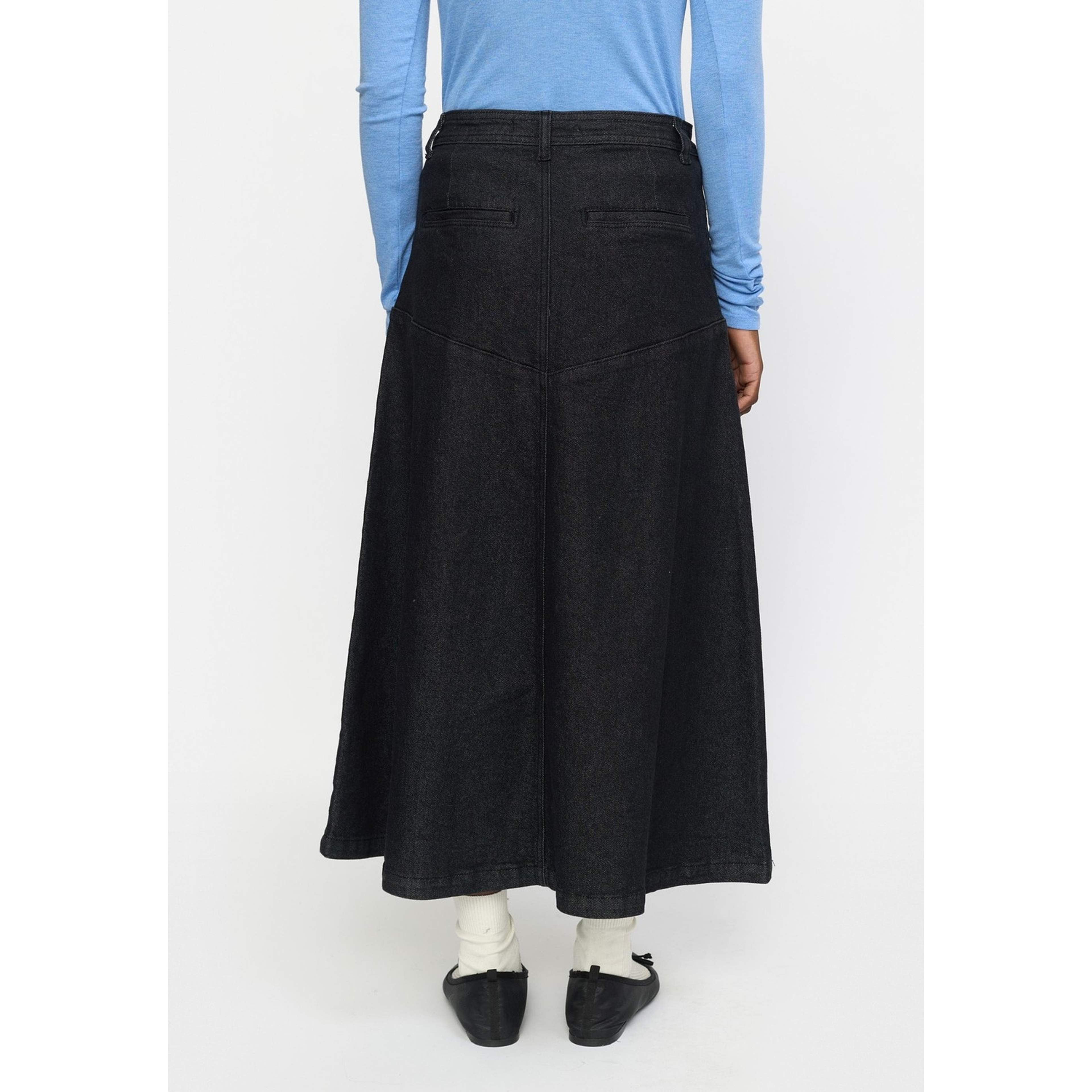 Srjennie Denim Midi Skirt