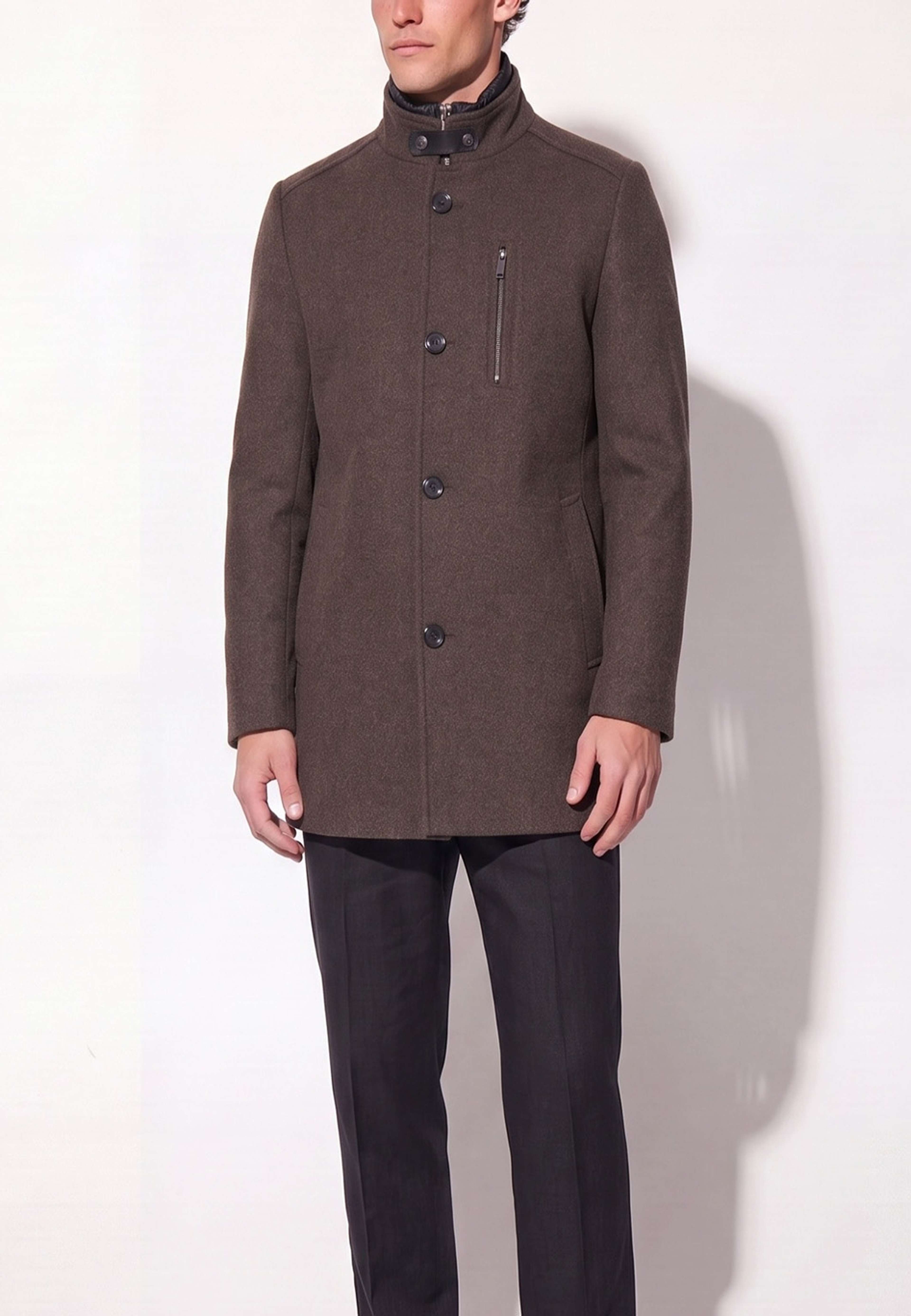 Valentin Coat, från ROCKANDBLUE, i färgen brown. Klicka för att öppna bilden i stort format
