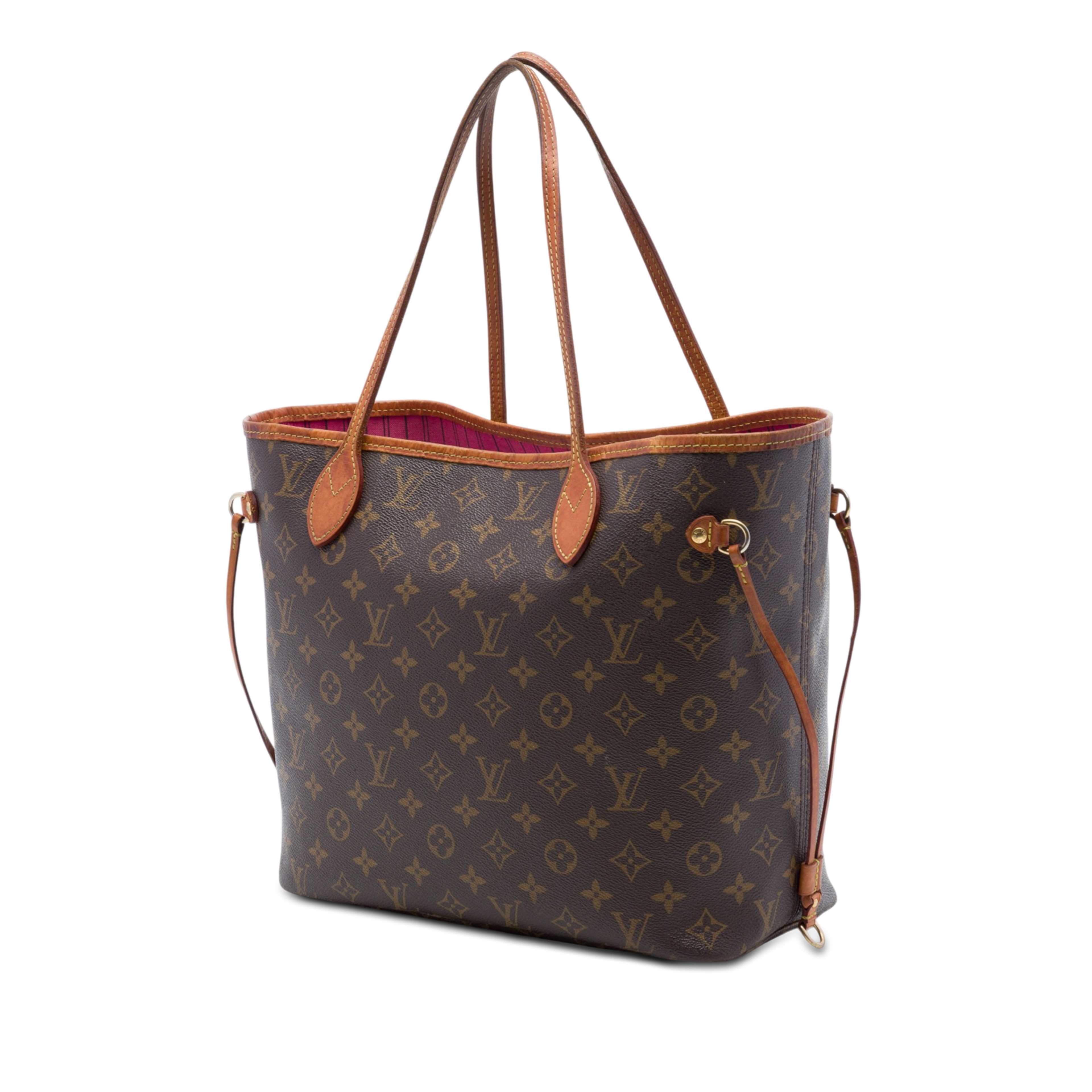Louis Vuitton Monogram Neverfull Mm, från Luxclusif, i färgen brun. Klicka för att öppna bilden i stort format