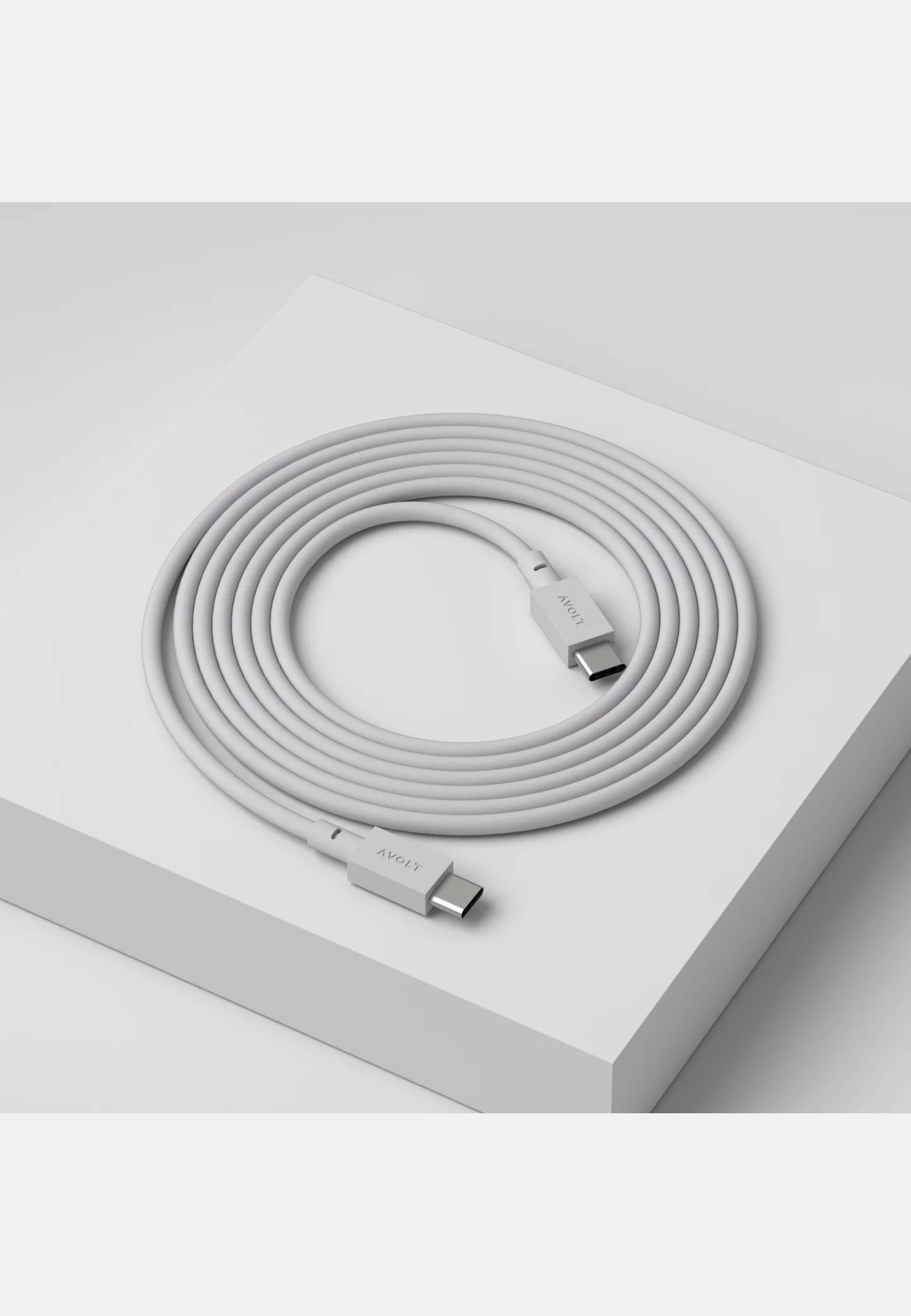 Laddsladd Avolt Usb-c 2m, från Avolt, i färgen grå. Klicka för att öppna bilden i stort format