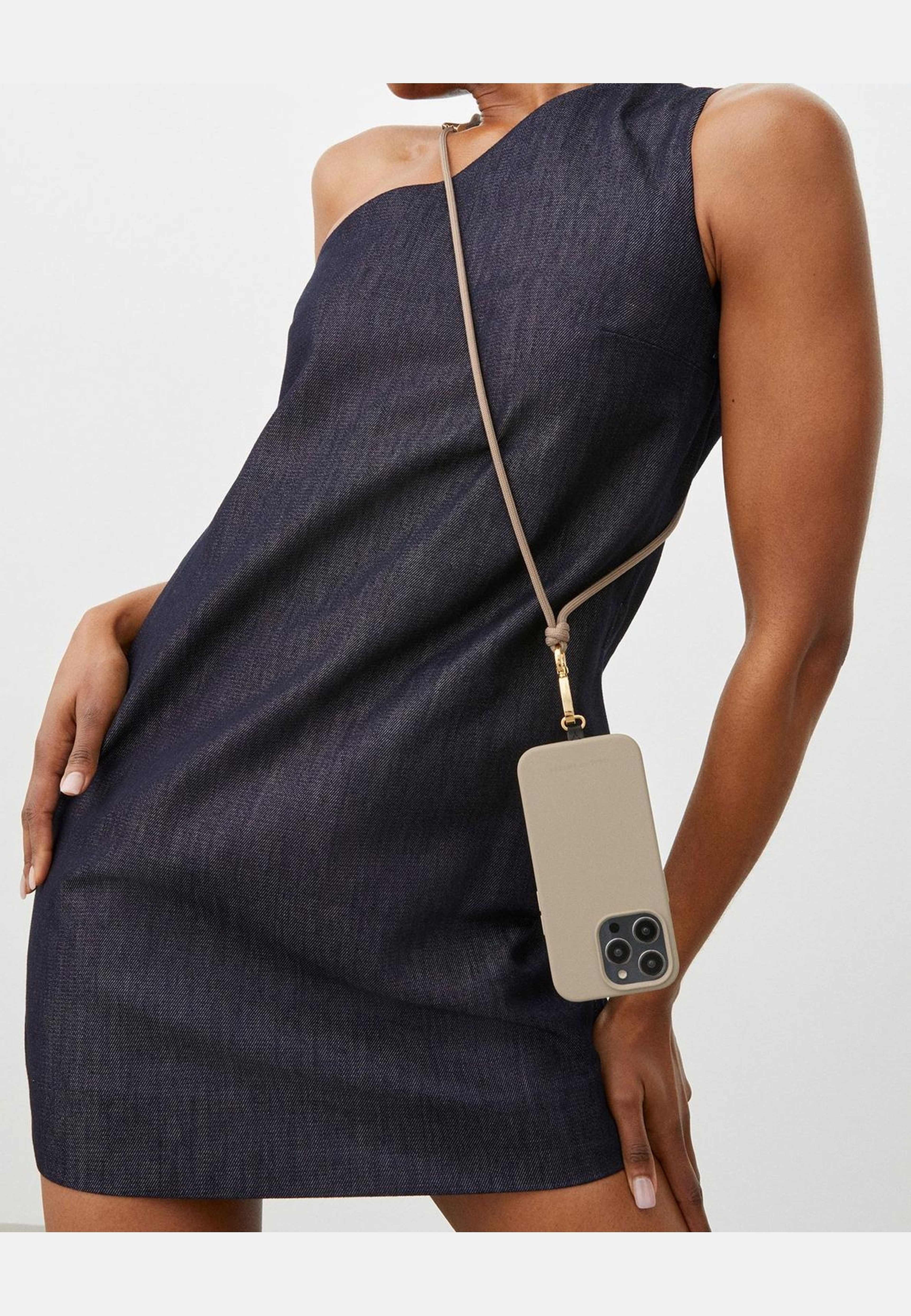 Cord Phone Strap Beige