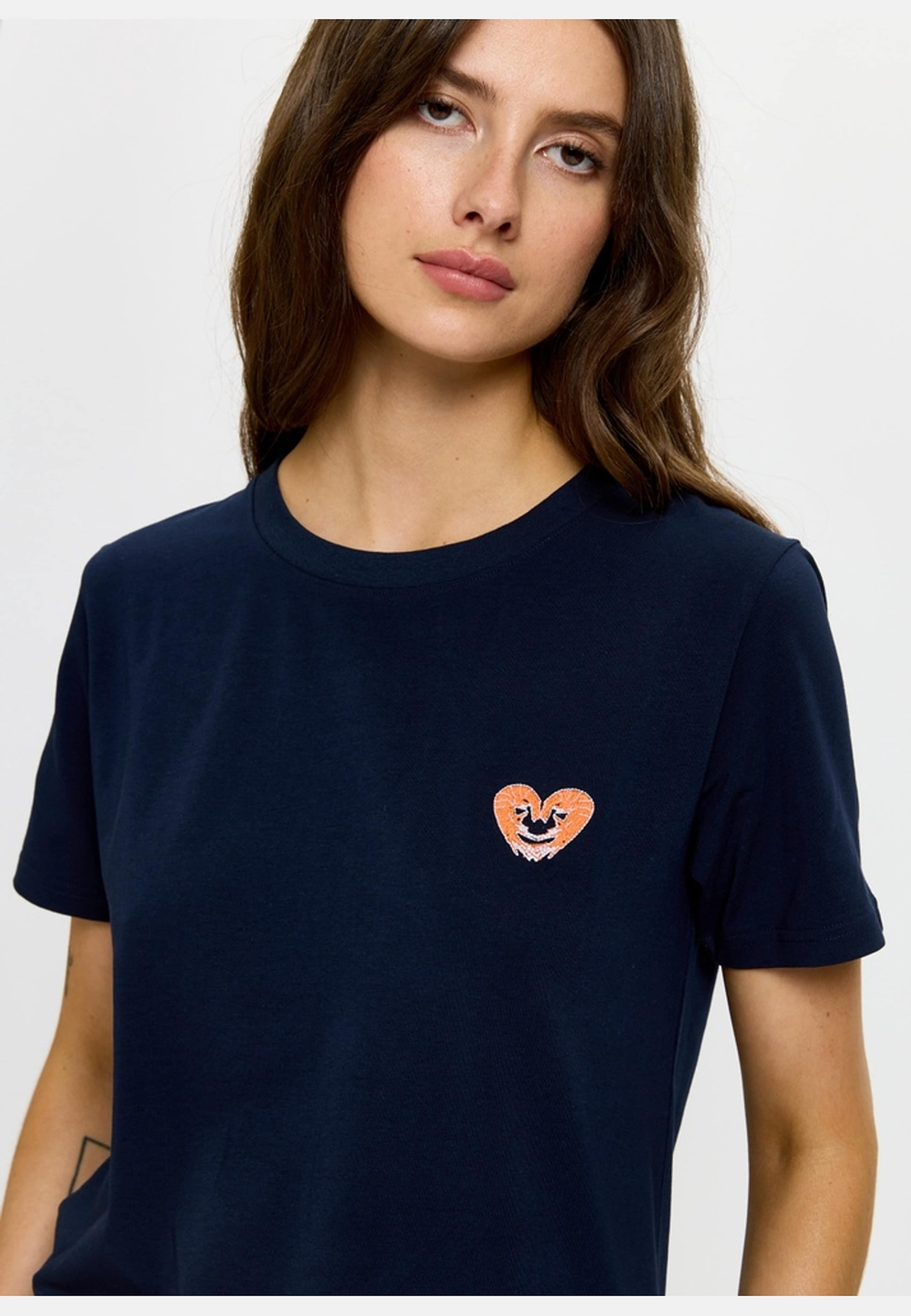 T-shirt Räkhjärta Navy Unisex, från emmamalena, i färgen marinblå. Klicka för att öppna bilden i stort format