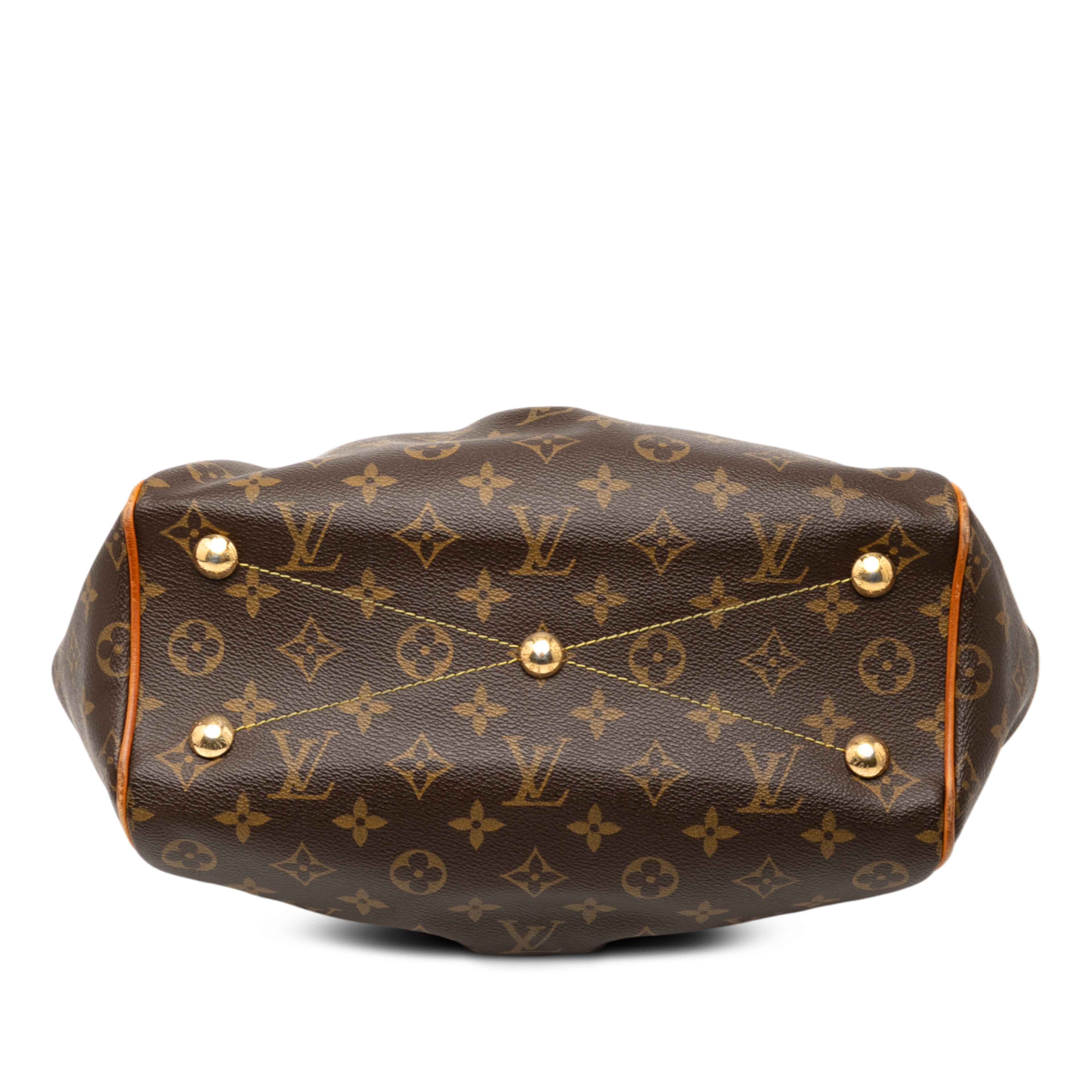 Louis Vuitton Monogram Tivoli Pm, från Luxclusif, i färgen brown. Klicka för att öppna bilden i stort format