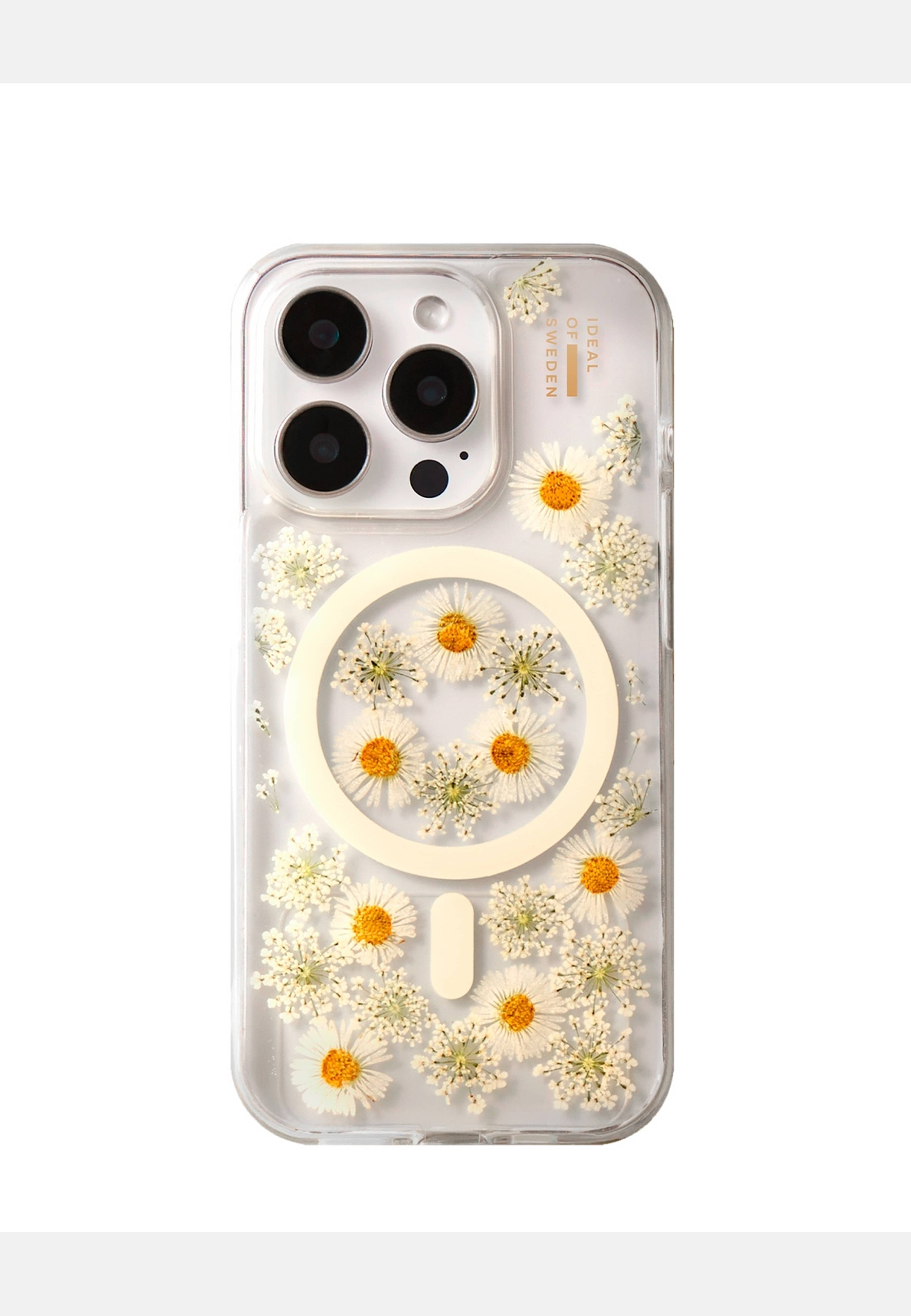 Clear Case Magsafe Iphone - Daisy Bloom