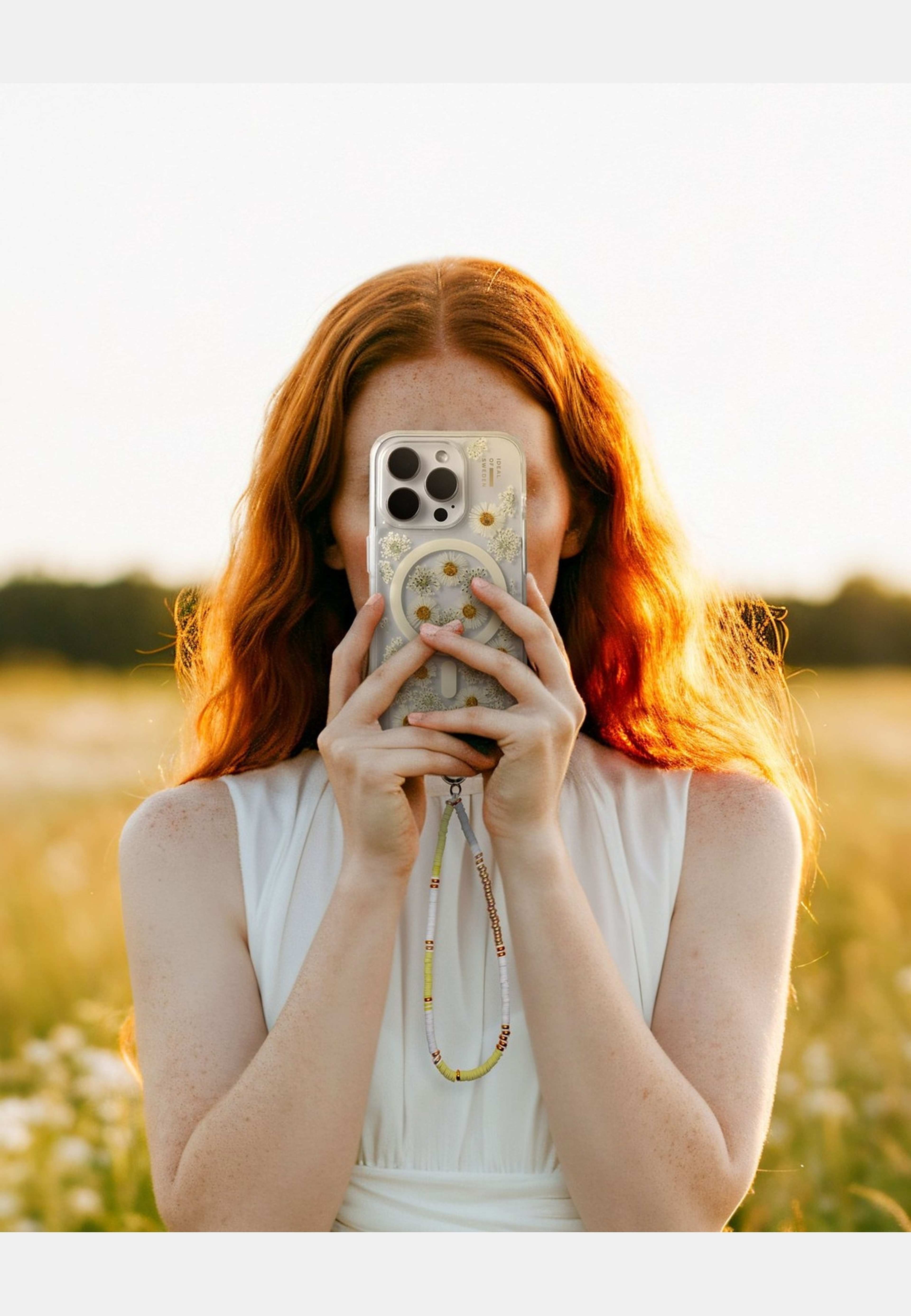 Clear Case Magsafe Iphone - Daisy Bloom