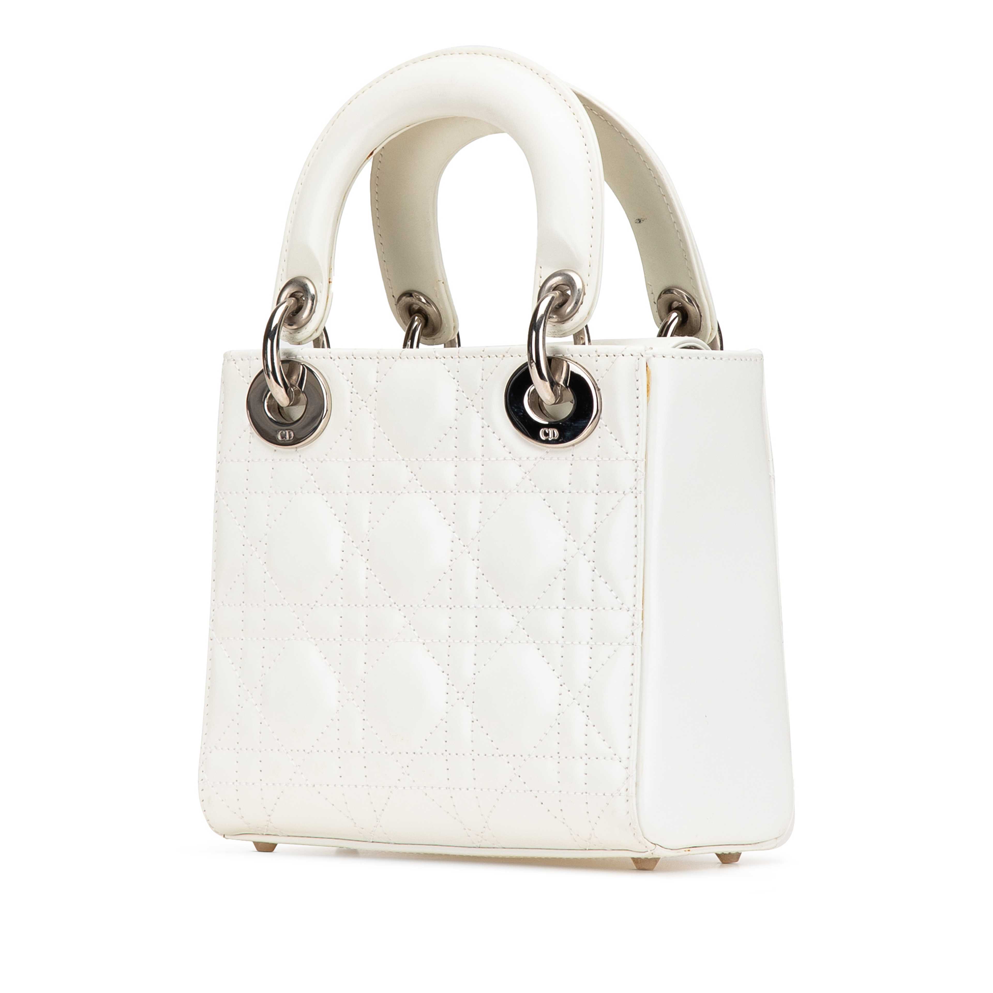 Dior Mini Lambskin Cannage Lady Dior