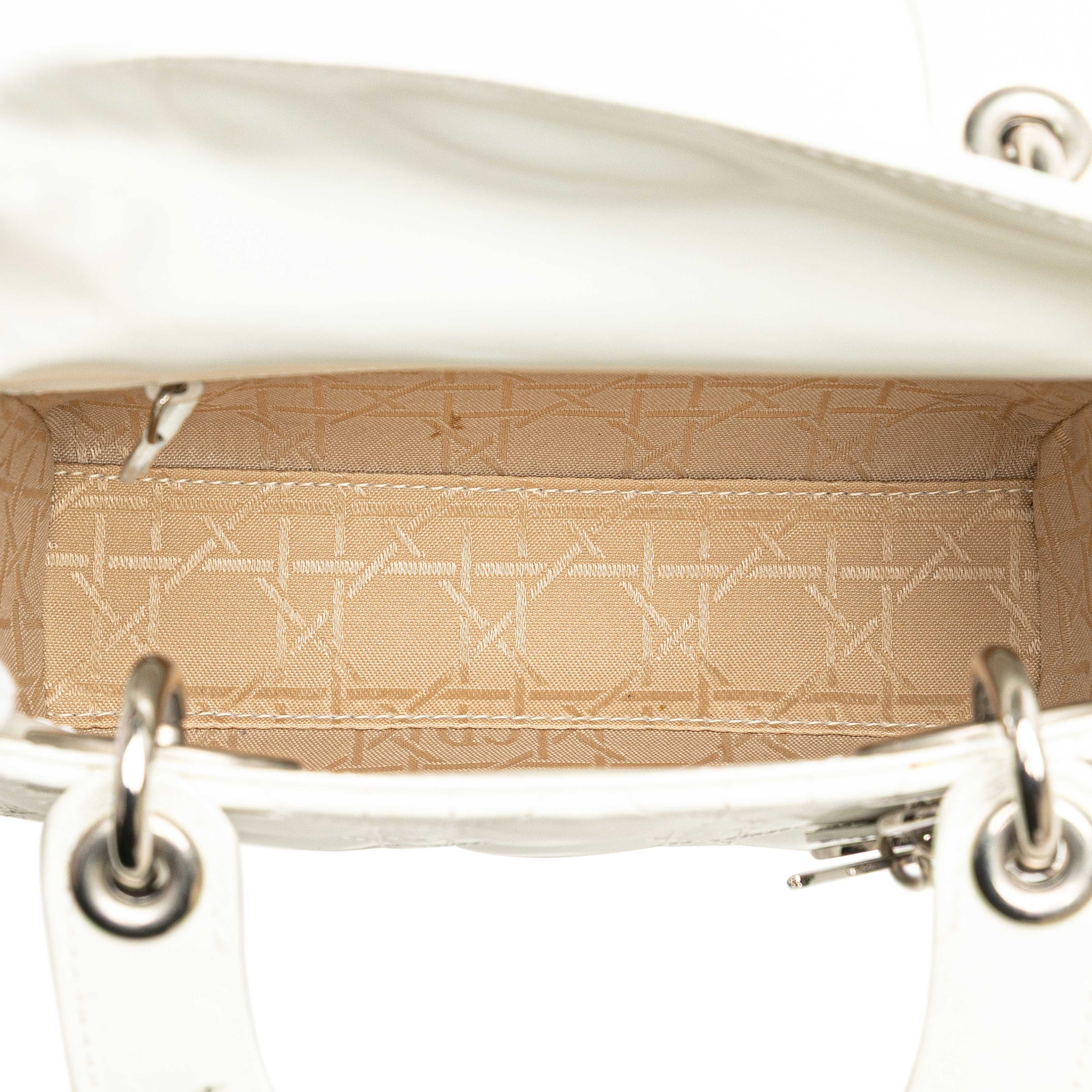 Dior Mini Lambskin Cannage Lady Dior