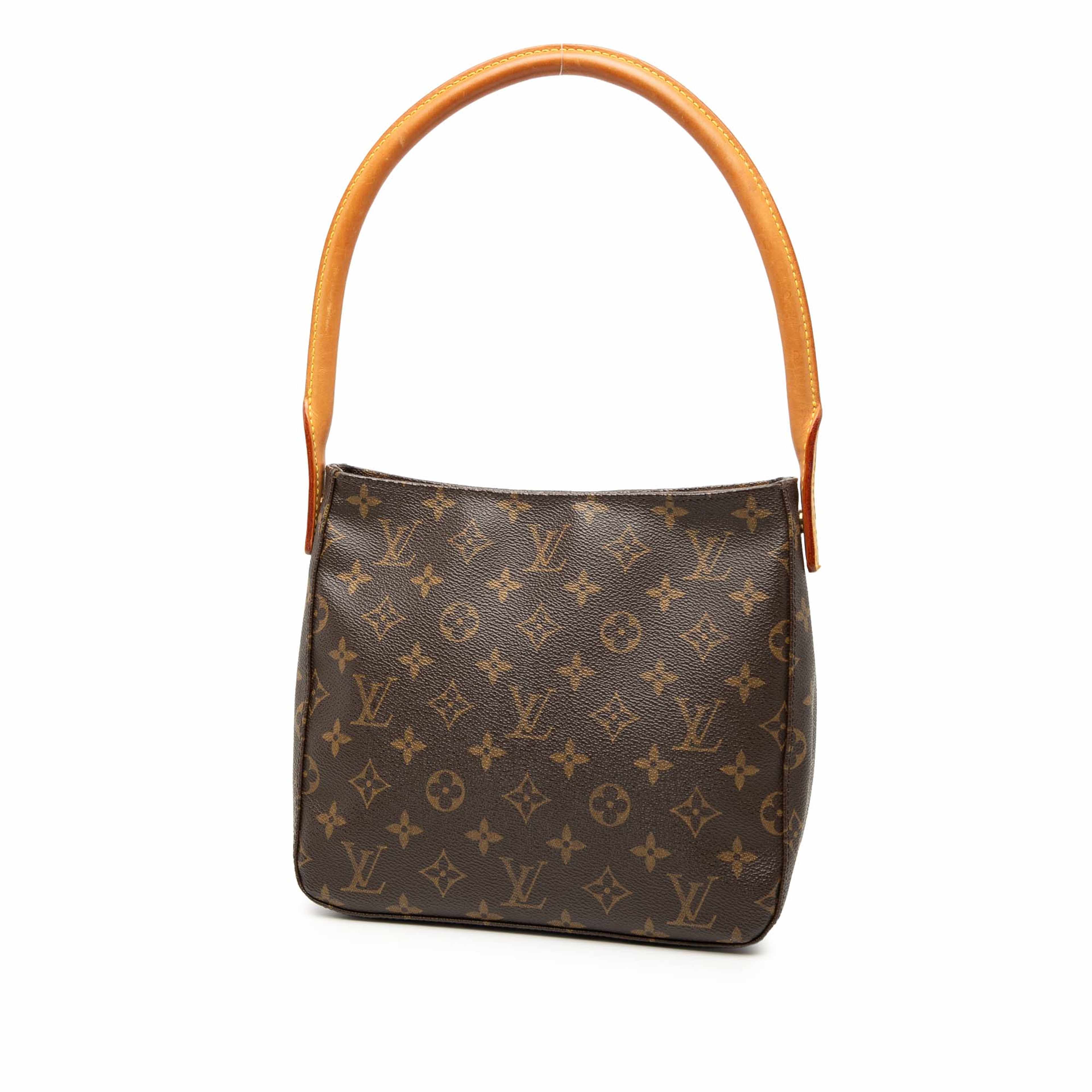 Louis Vuitton Monogram Looping Mm, från Luxclusif, i färgen brown. Klicka för att öppna bilden i stort format