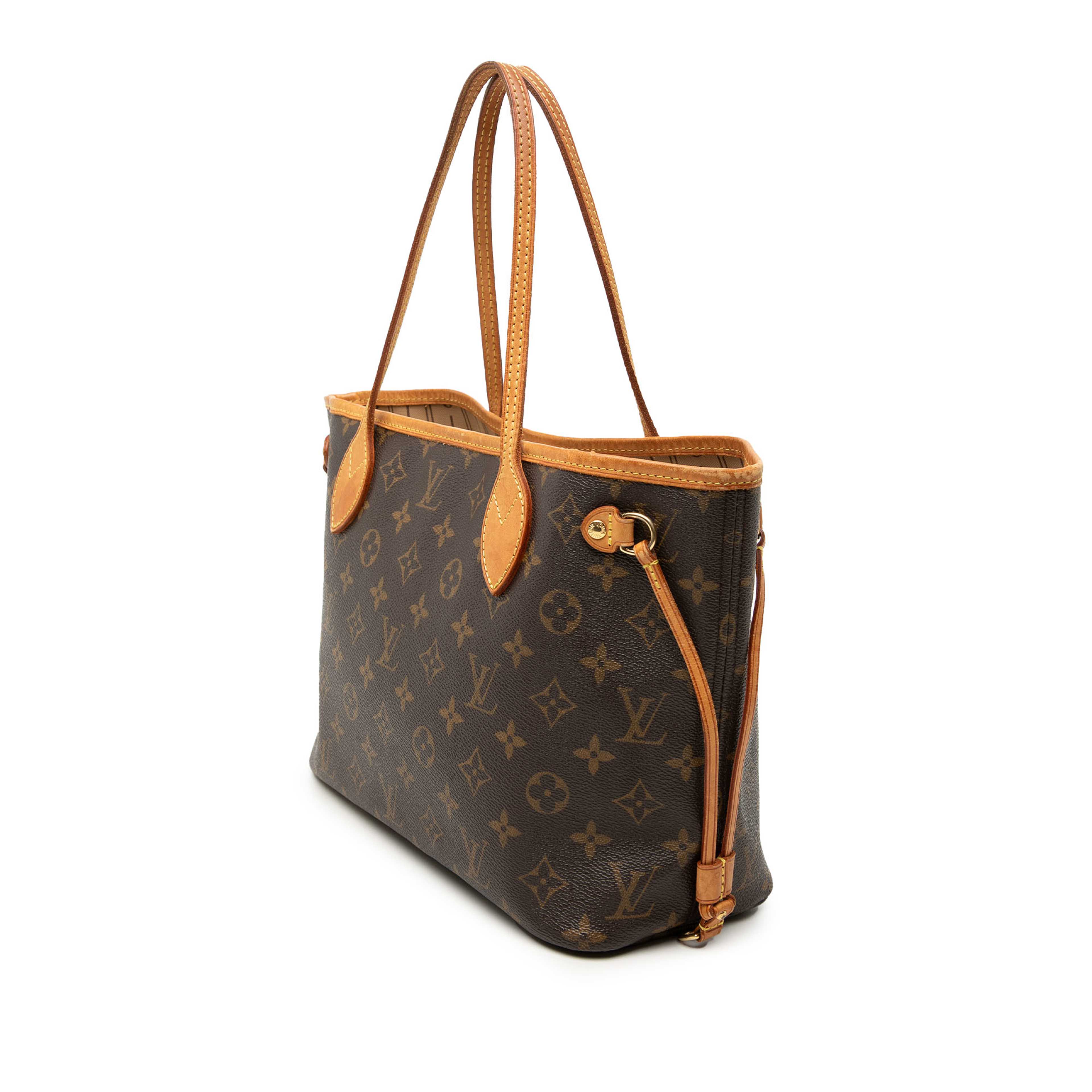 Louis Vuitton Monogram Neverfull Pm, från Luxclusif, i färgen brown. Klicka för att öppna bilden i stort format