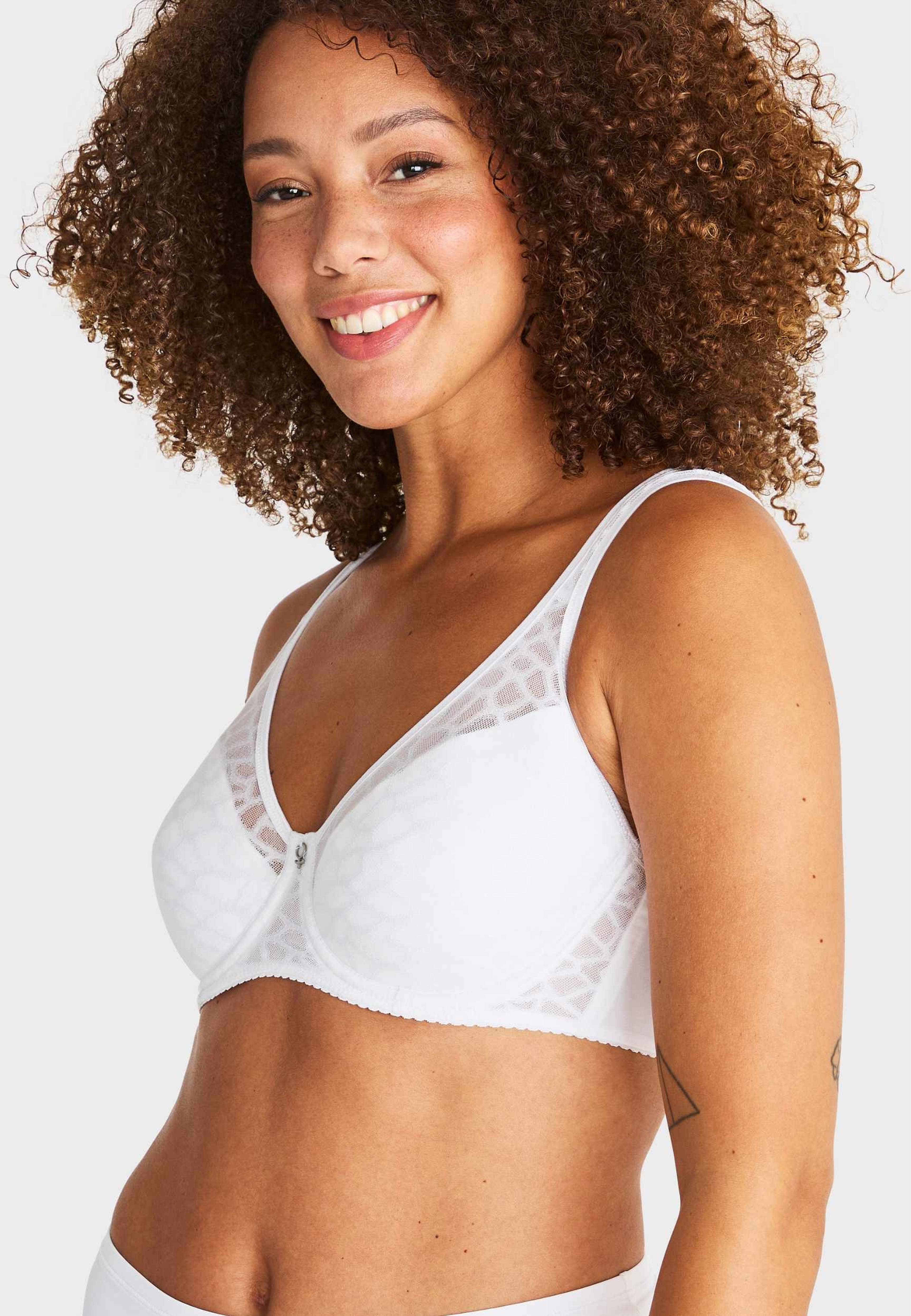 Rita Icon Vadderad Bygel-bh, från Swegmark, i färgen white. Klicka för att öppna bilden i stort format