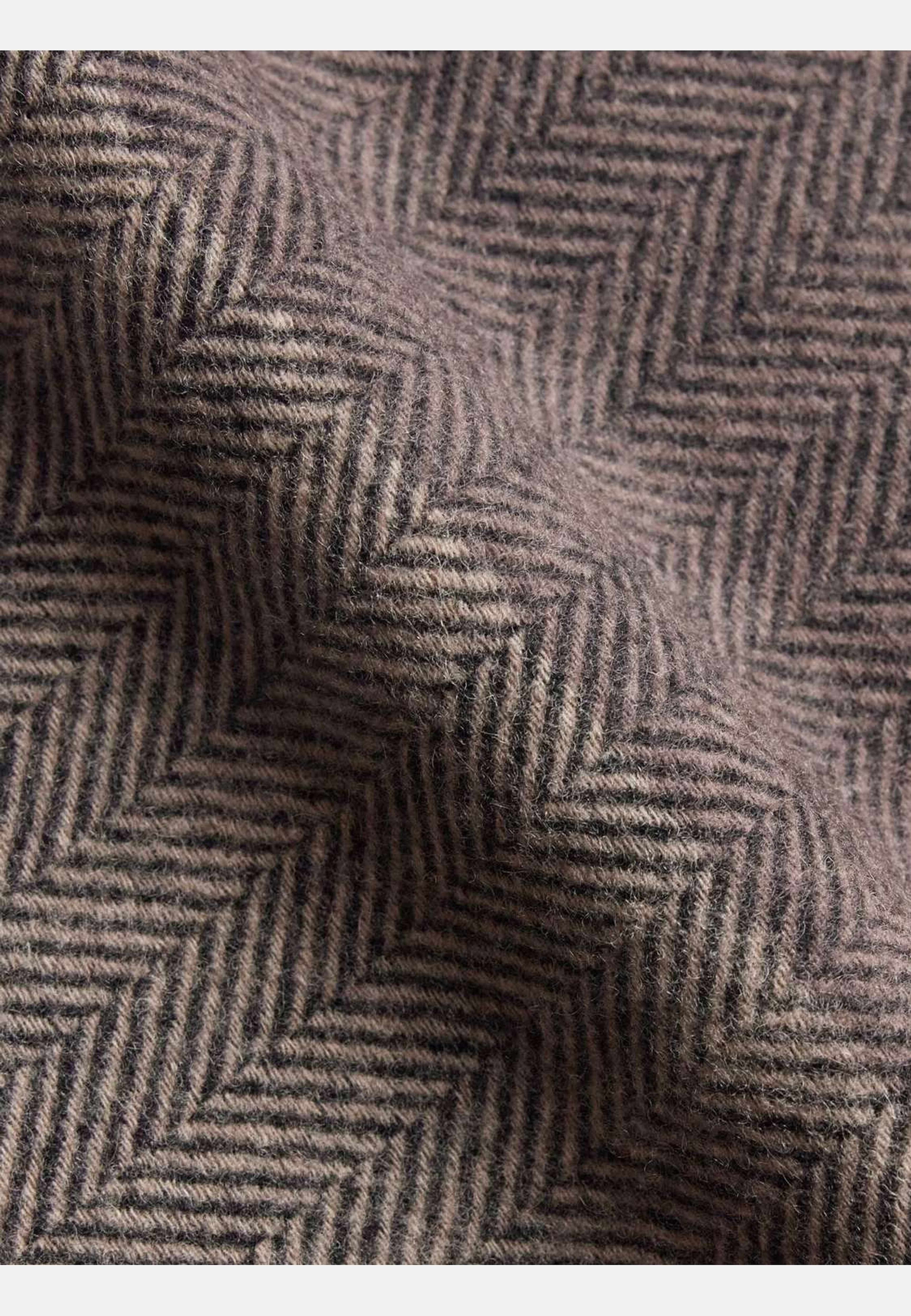 Winter Scarf, från John Henric, i färgen brown. Klicka för att öppna bilden i stort format