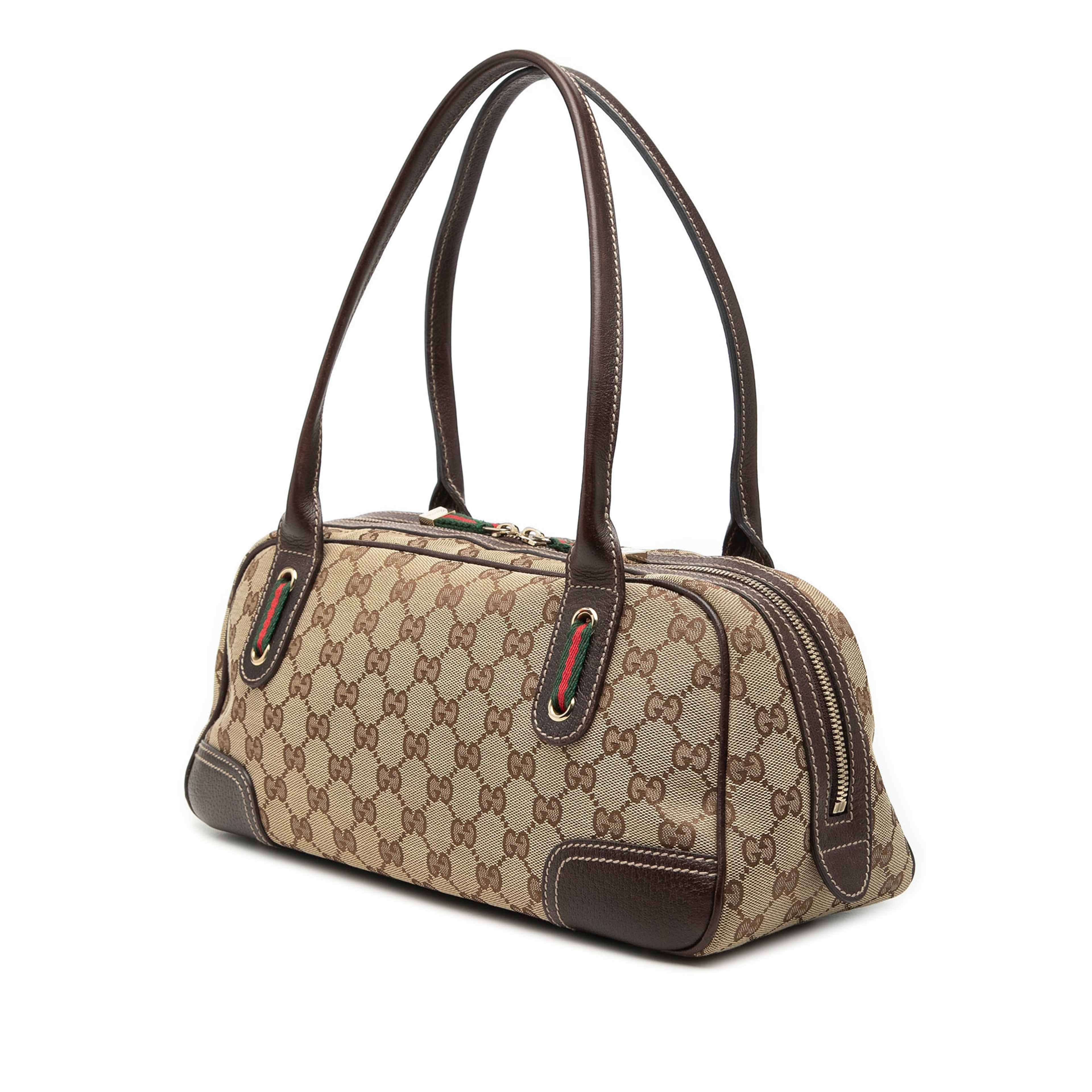 Gucci Gg Canvas Princy Shoulder Bag, från Luxclusif, i färgen beige. Klicka för att öppna bilden i stort format