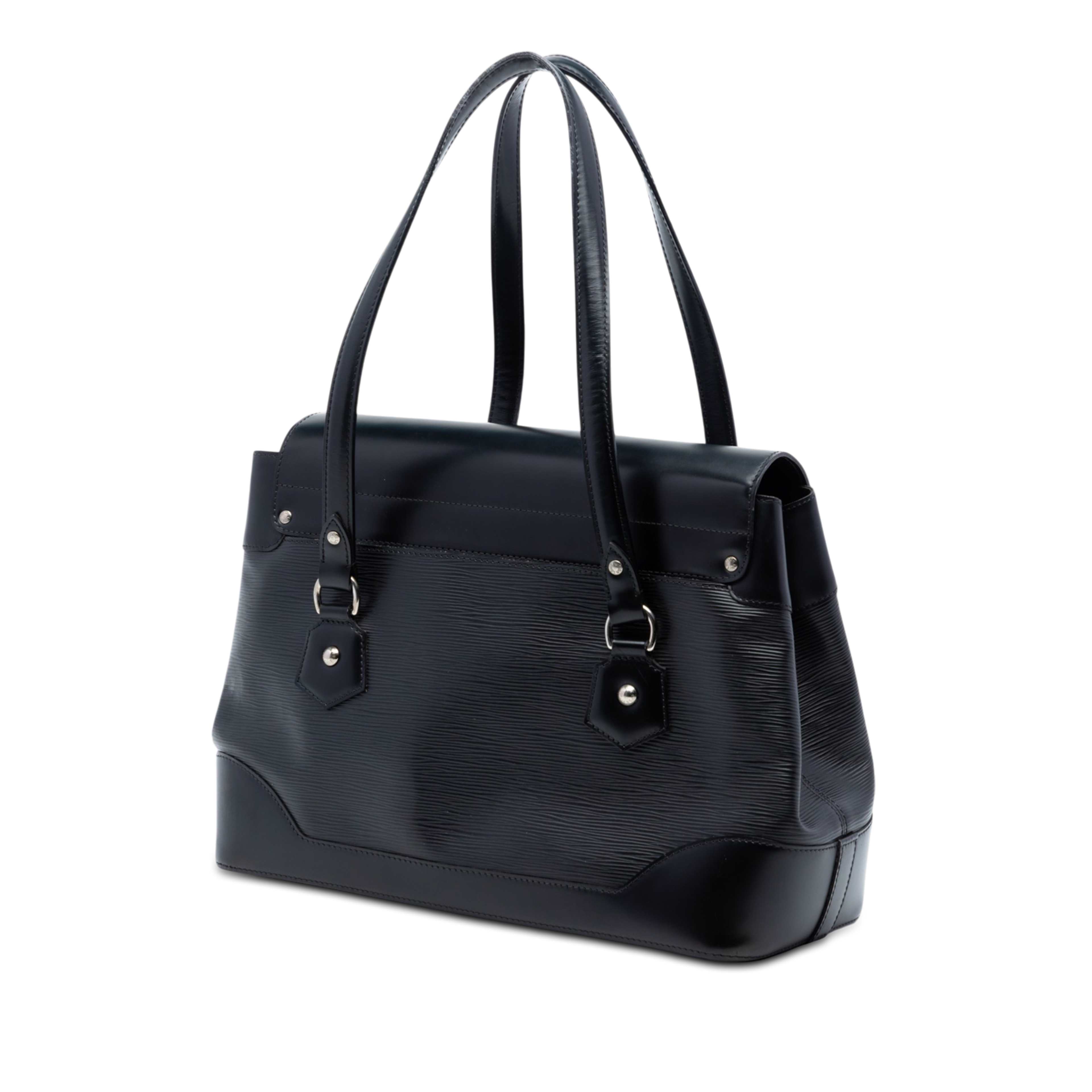 Louis Vuitton Epi Bagatelle Gm, från Luxclusif, i färgen black. Klicka för att öppna bilden i stort format