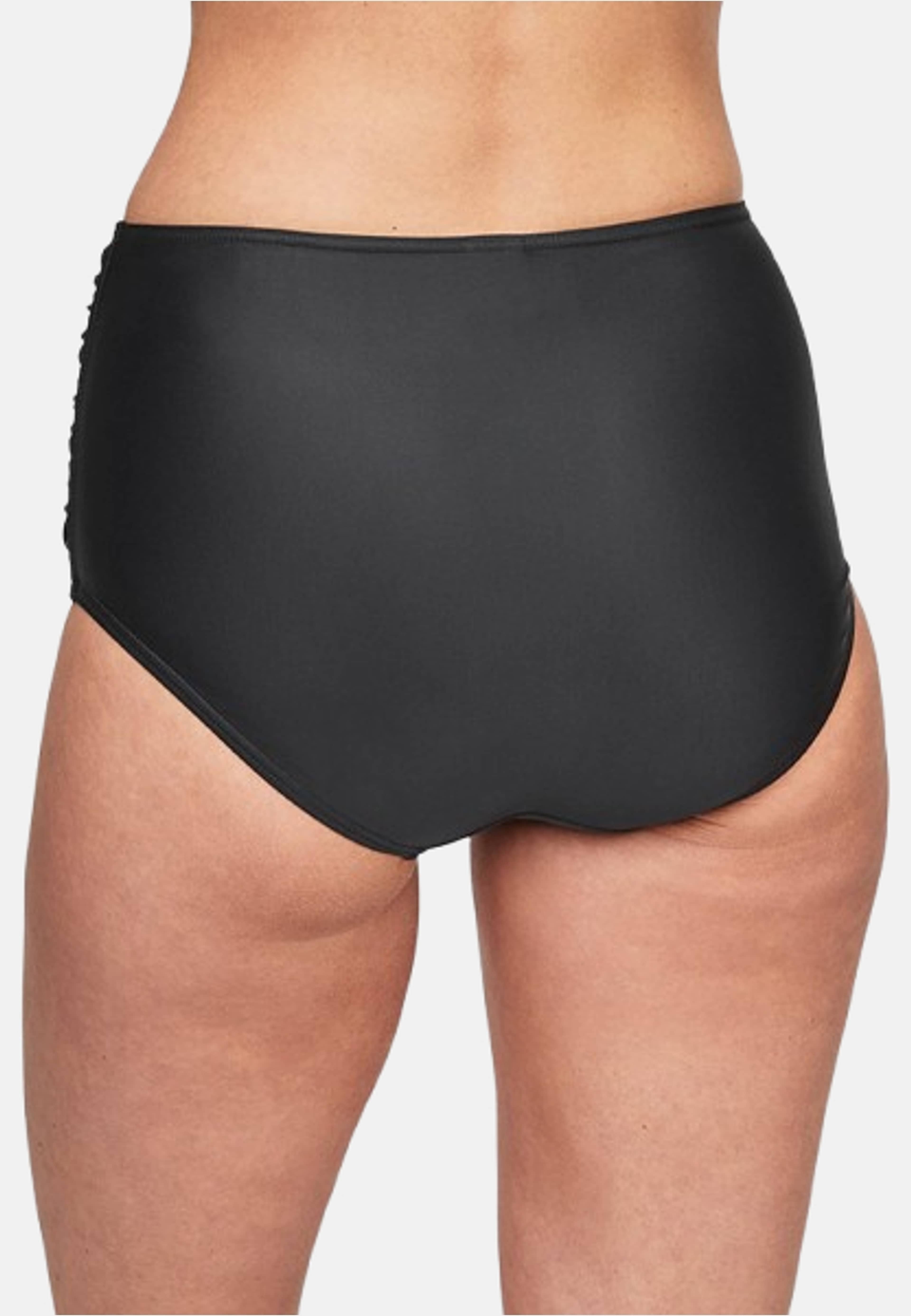 Corfu Excellent Maxi-bikinitrosa, från Swegmark, i färgen black. Klicka för att öppna bilden i stort format