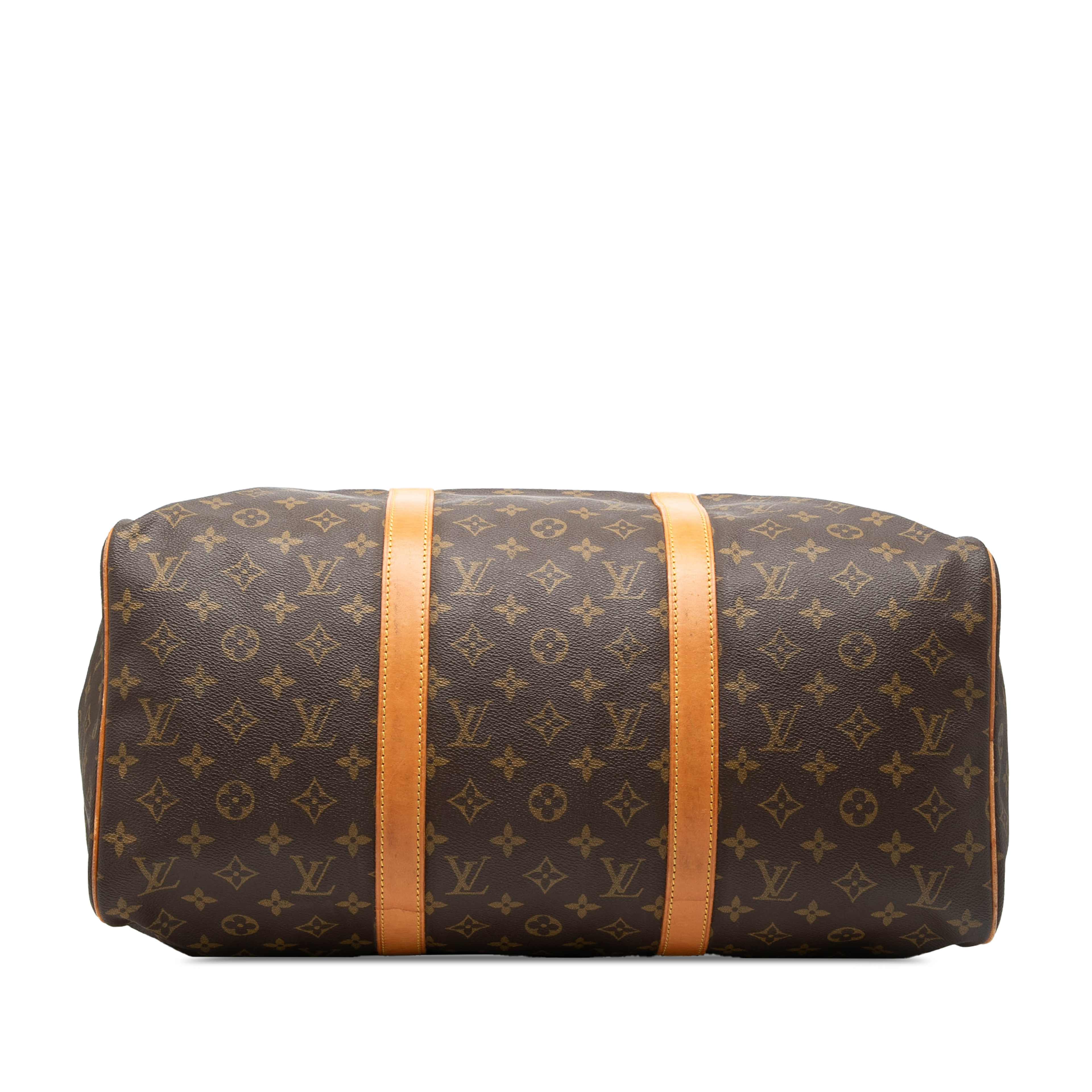 Louis Vuitton Monogram Sac Souple 45, från Luxclusif, i färgen brown. Klicka för att öppna bilden i stort format