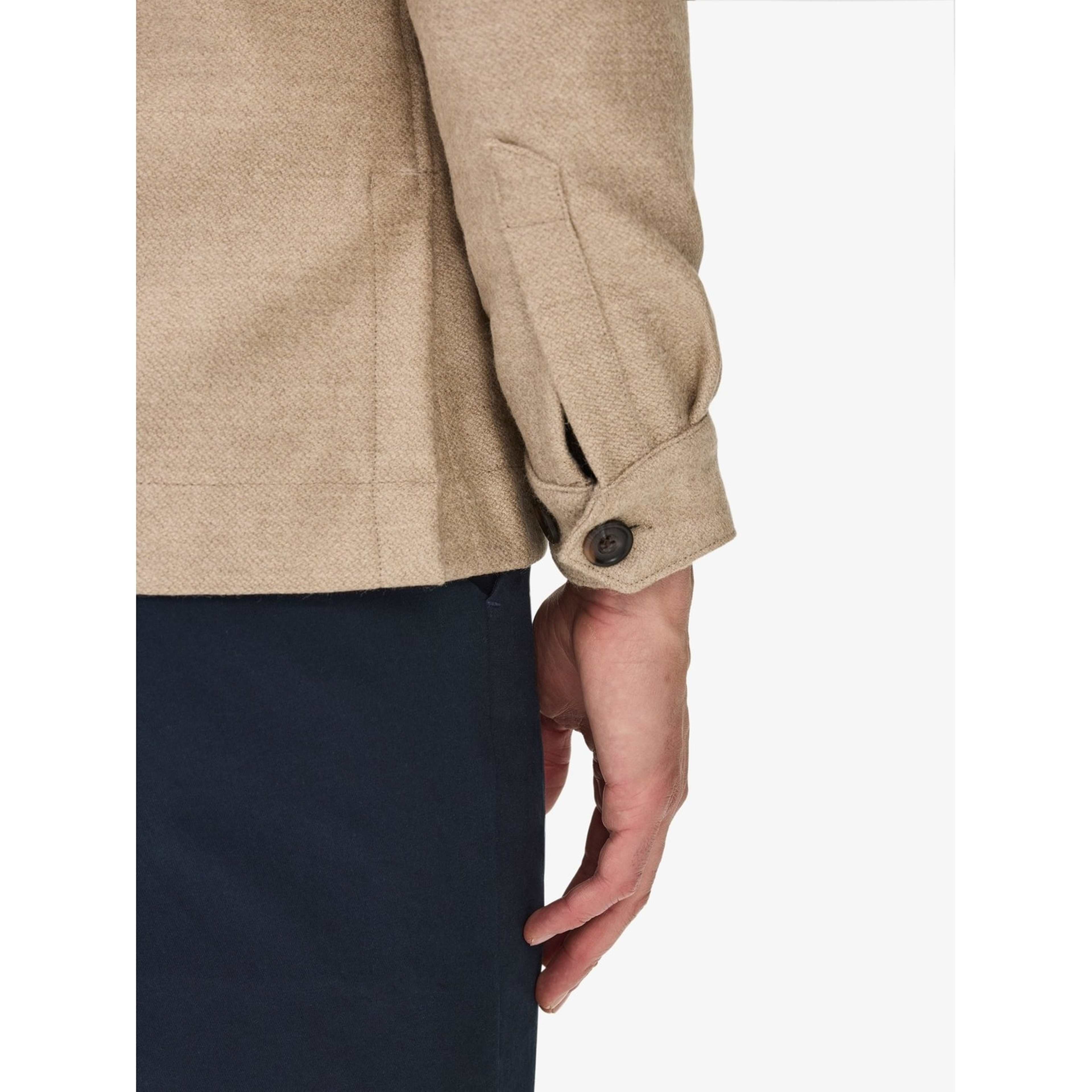 Wool Blend Jacket Basil