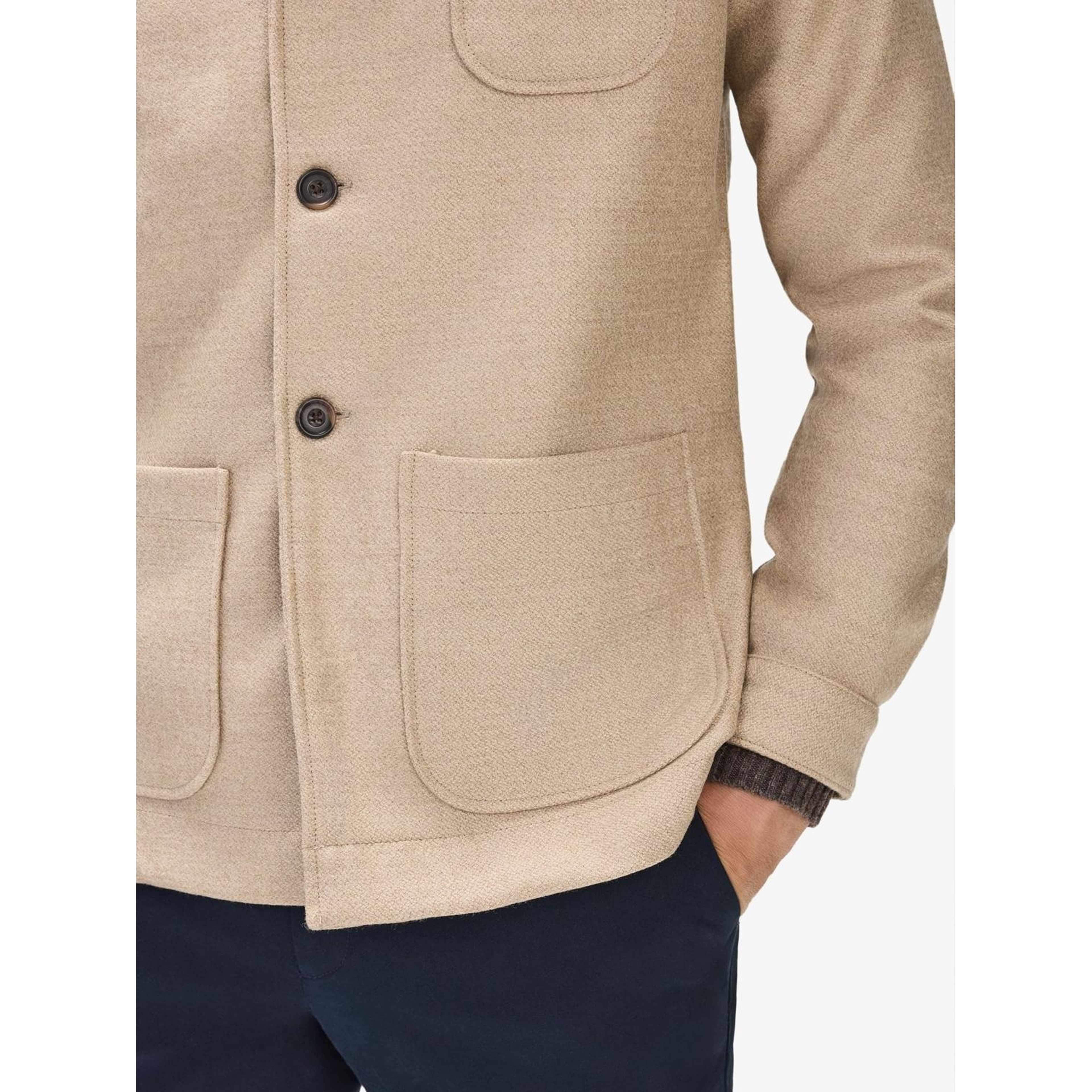 Wool Blend Jacket Basil