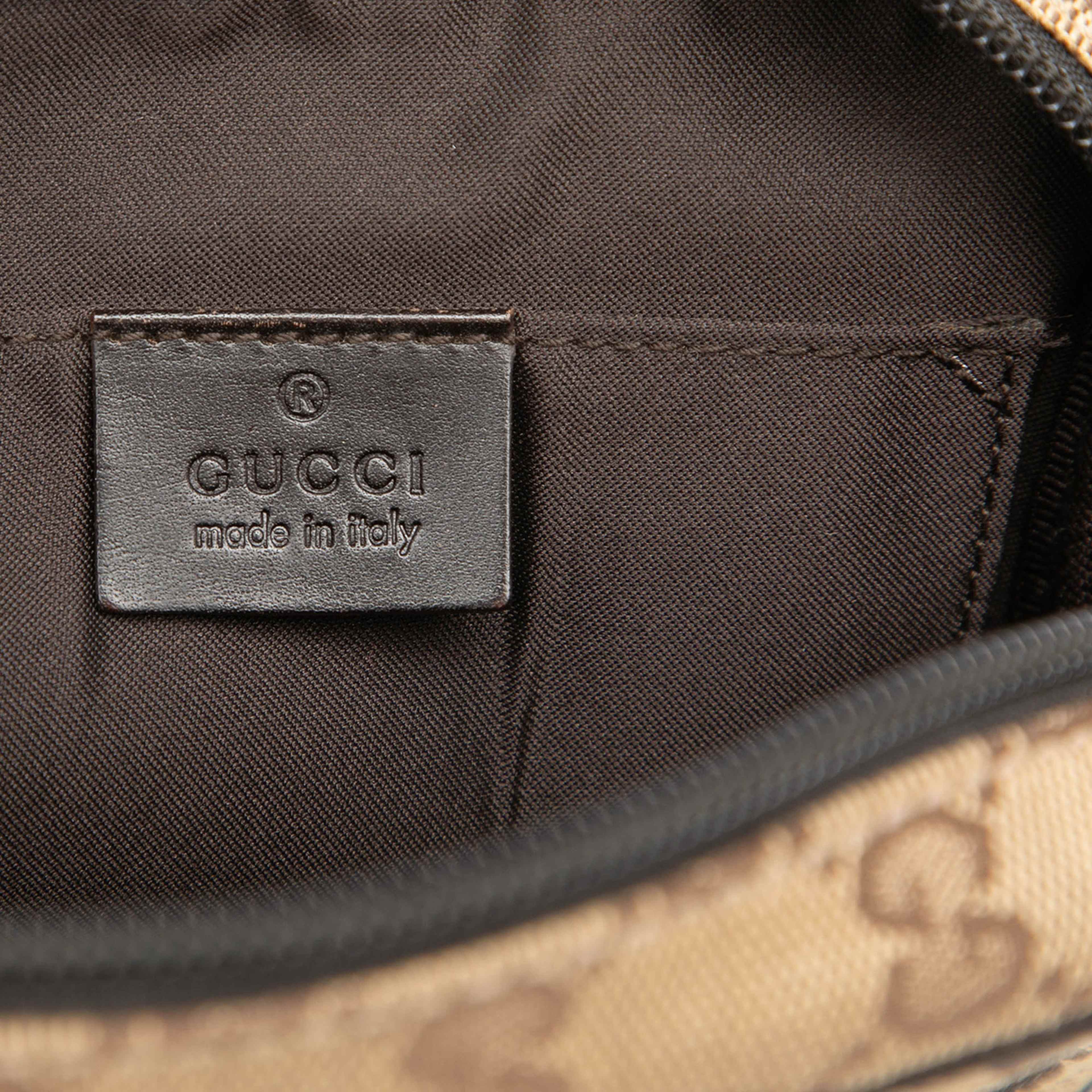 Gucci Gg Canvas Crossbody, från Luxclusif, i färgen beige. Klicka för att öppna bilden i stort format
