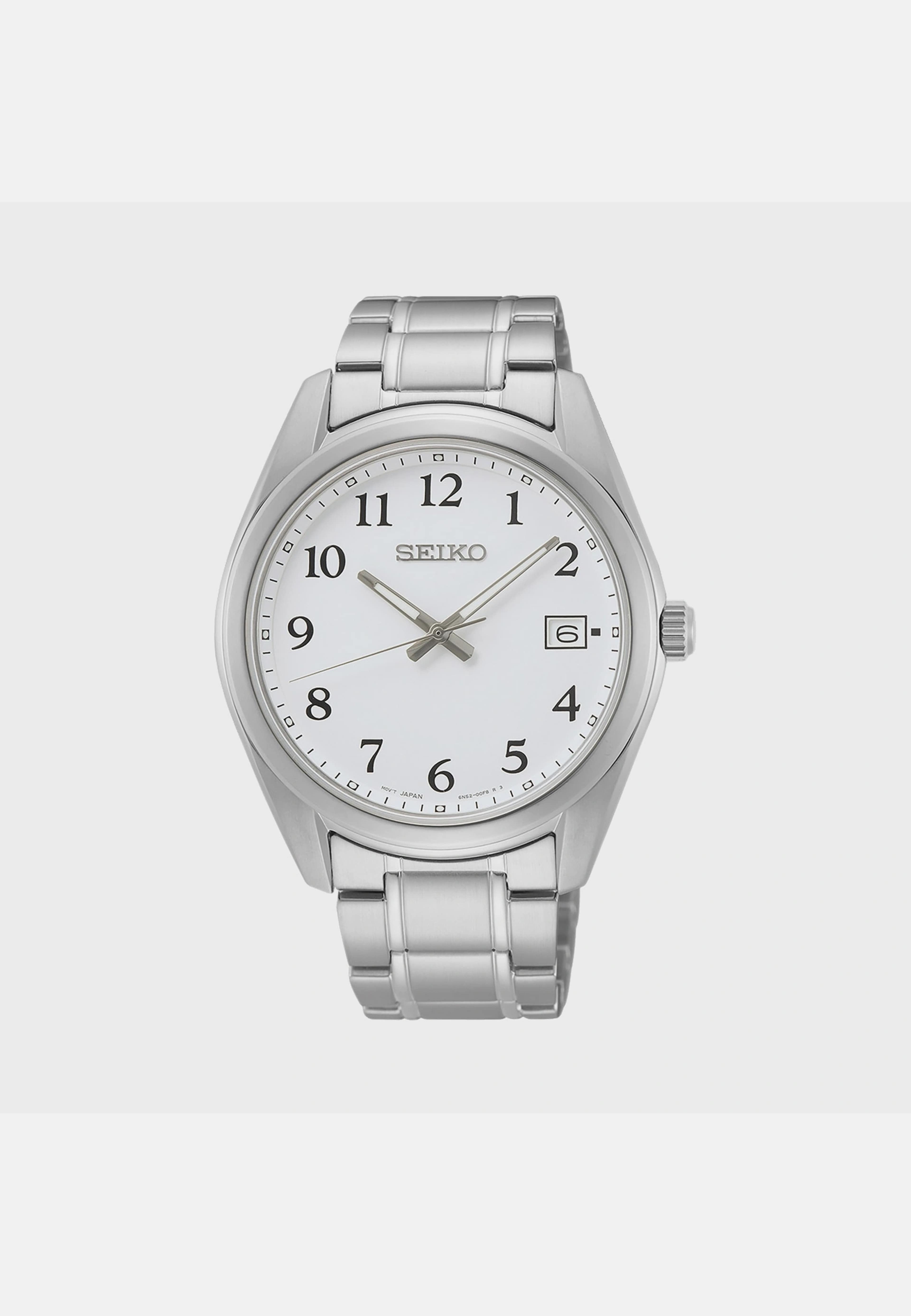 Seiko Classic Silver/stål, Metallband - Sur459p1, från Seiko, i färgen 1. Klicka för att öppna bilden i stort format