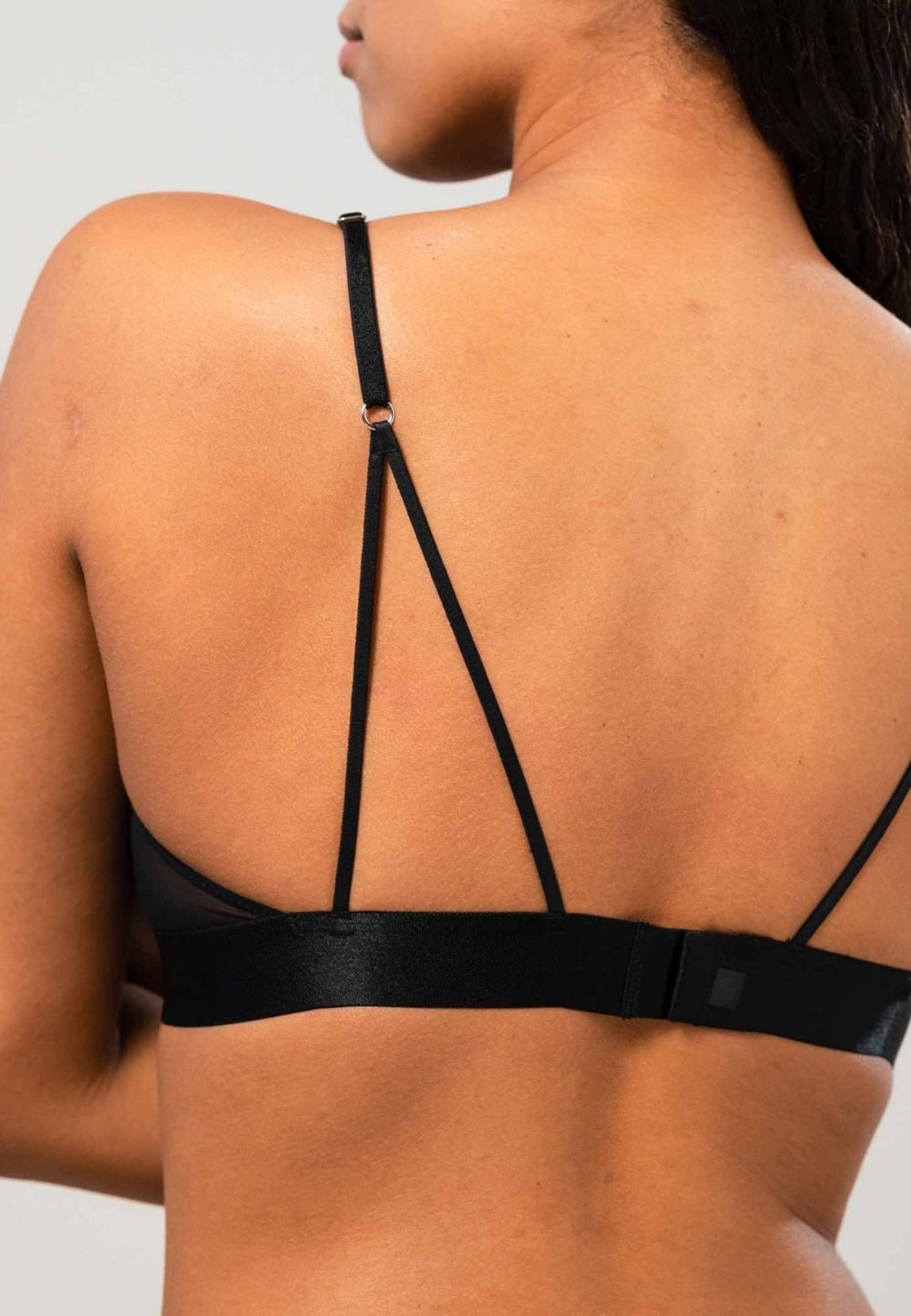 Mesh Triangle Bralette