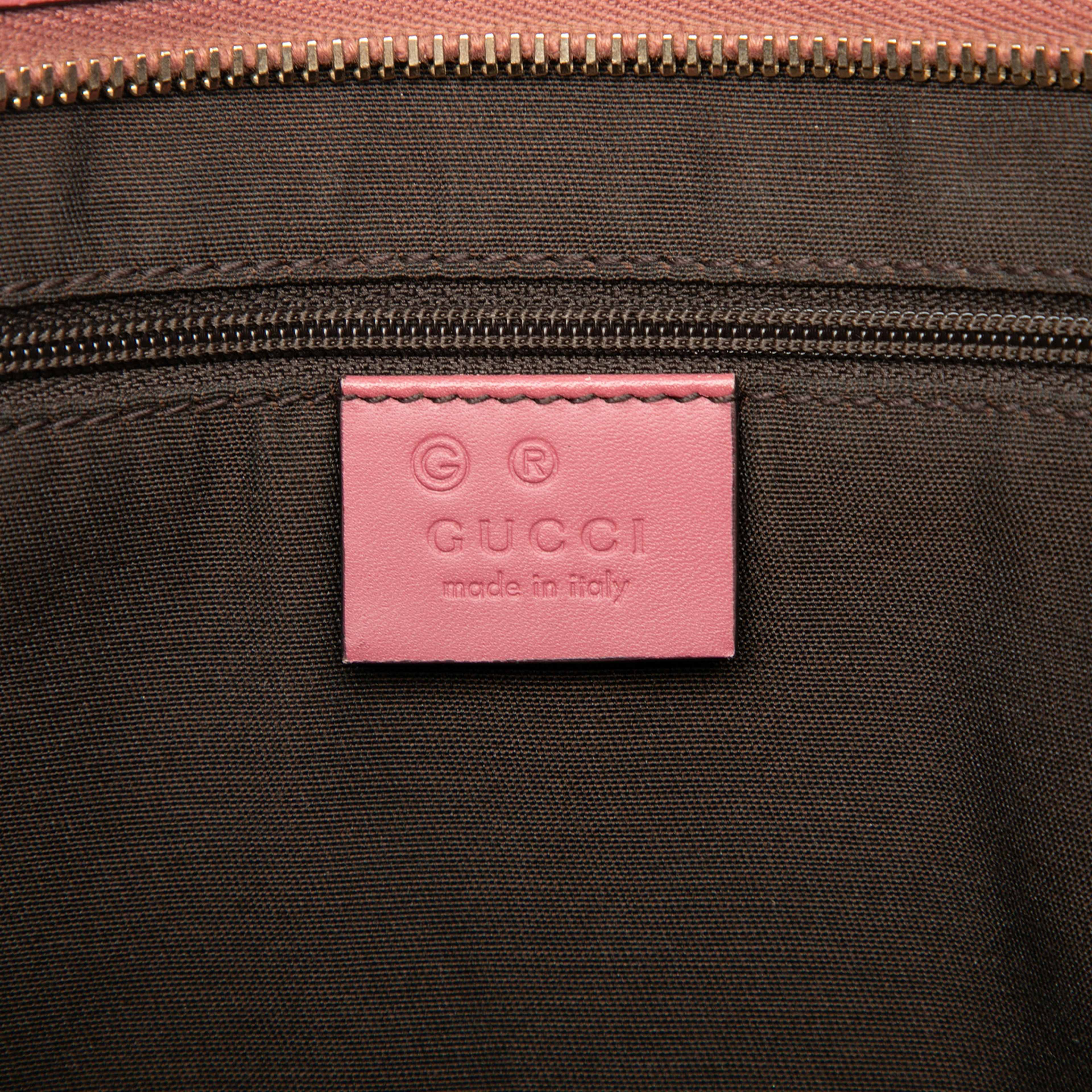 Gucci Gg Canvas Convertible Joy Tote, från Luxclusif, i färgen beige. Klicka för att öppna bilden i stort format