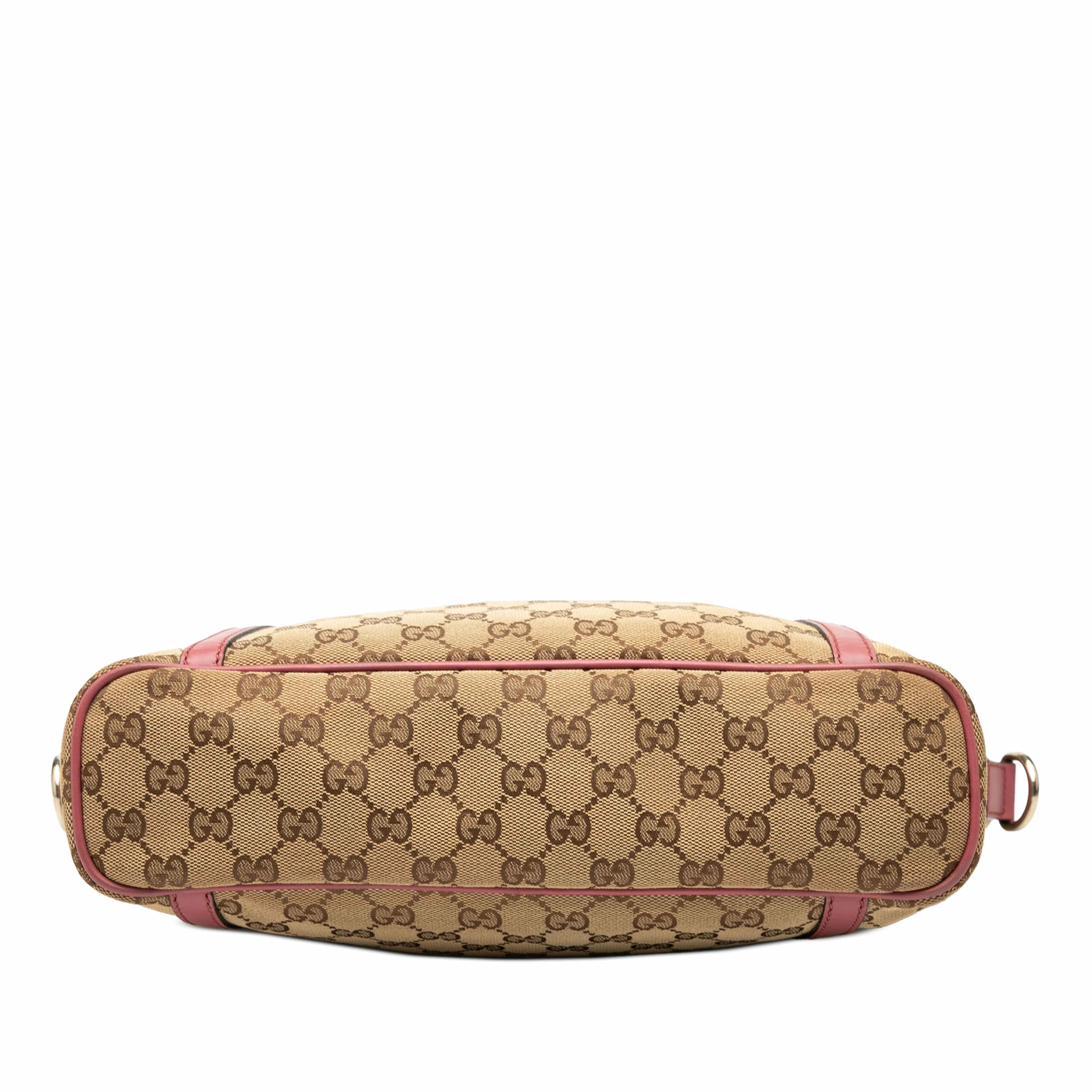 Gucci Gg Canvas Convertible Joy Tote, från Luxclusif, i färgen beige. Klicka för att öppna bilden i stort format