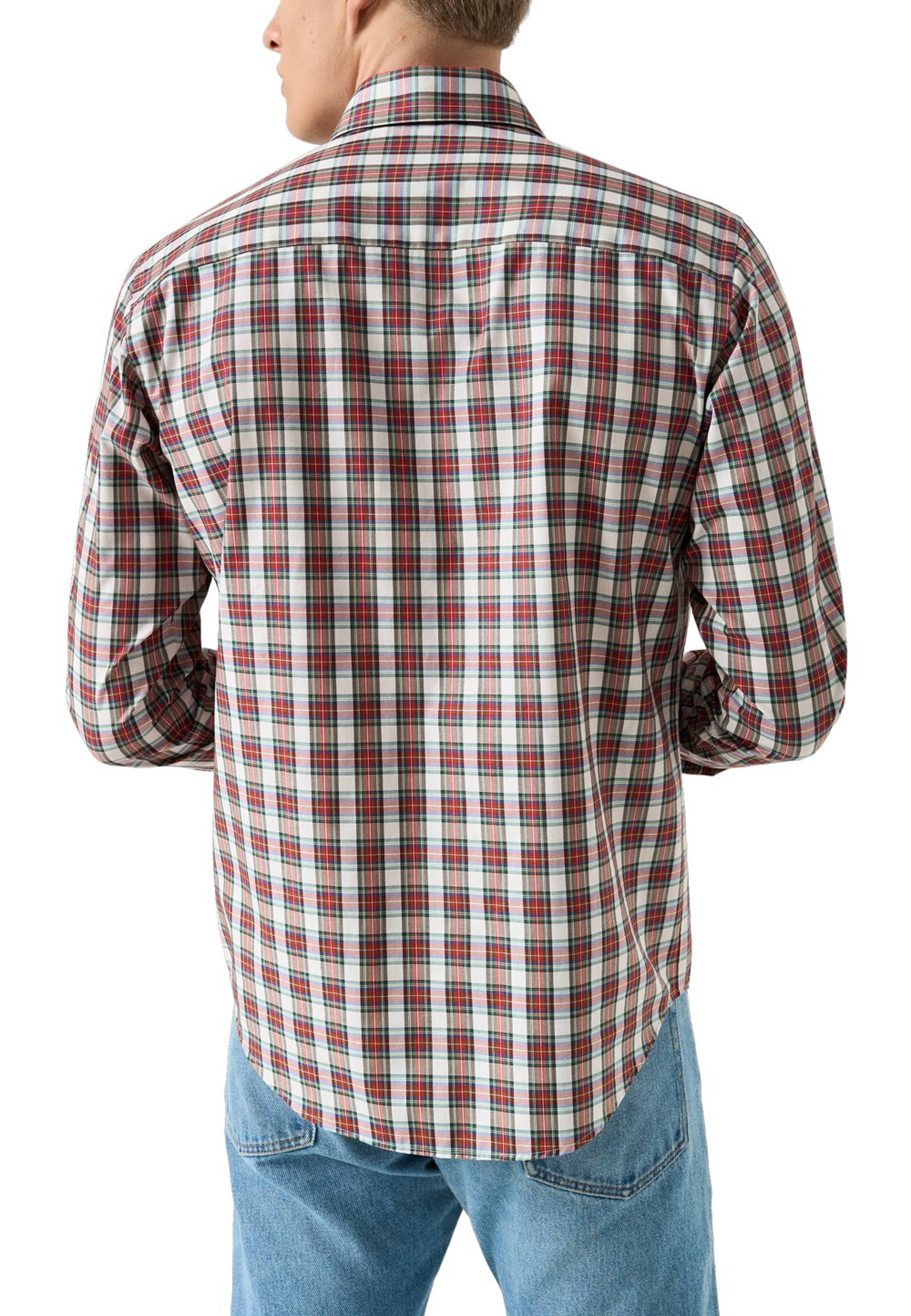 Klassiskt Skotskrutig Skjorta Casual Fit