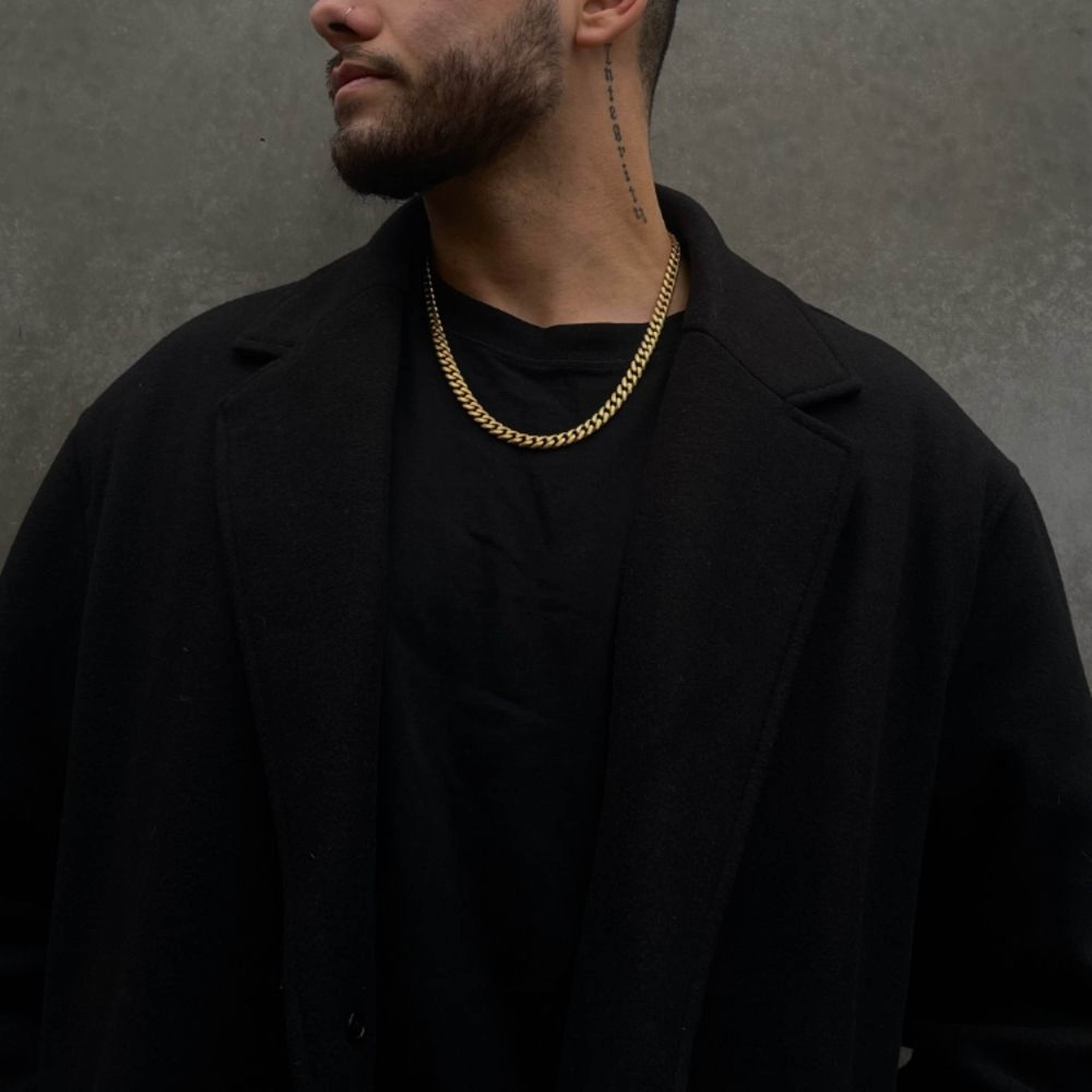 Henric Steel Necklace Gold