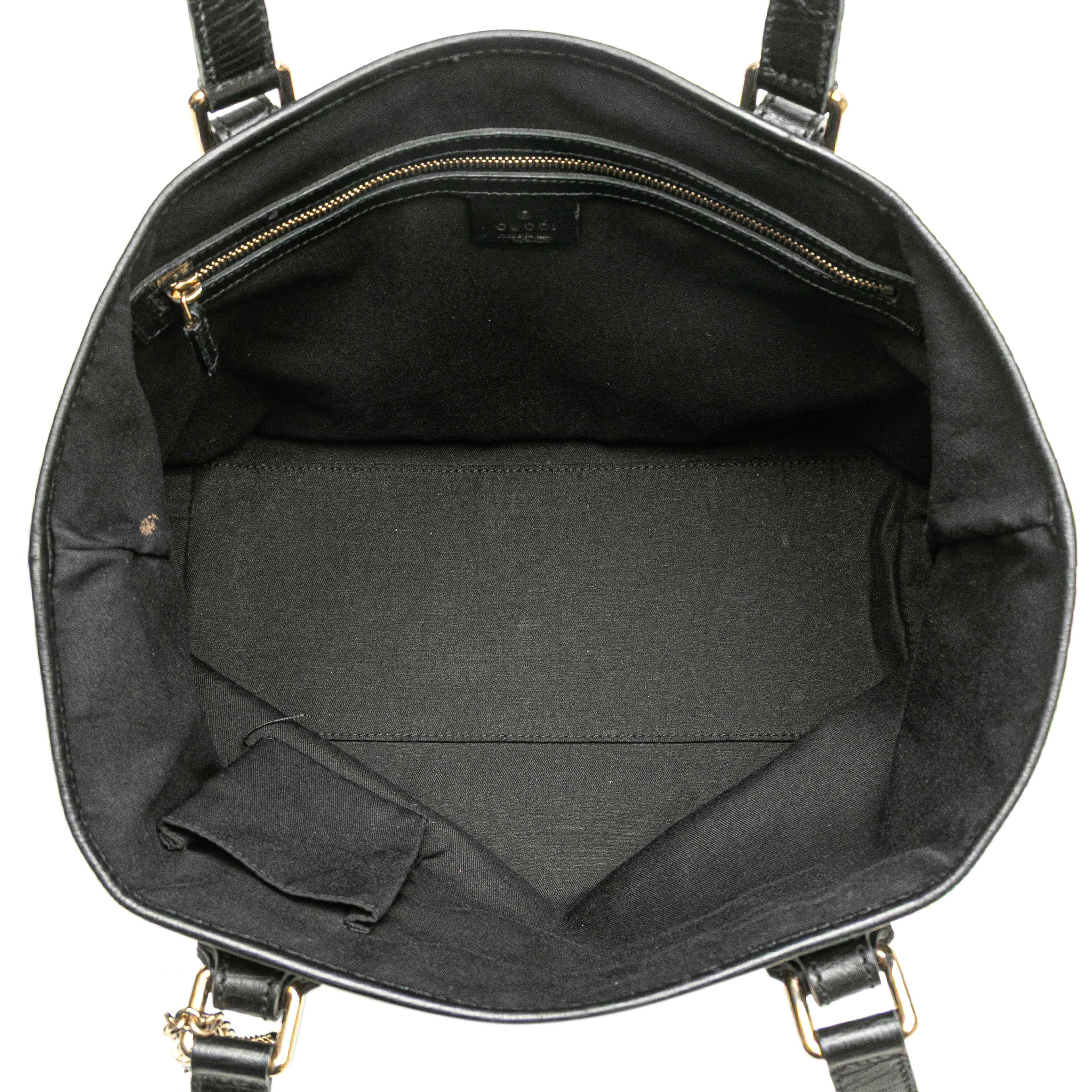 Gucci Gg Canvas Jolicoeur Tote, från Luxclusif, i färgen black. Klicka för att öppna bilden i stort format