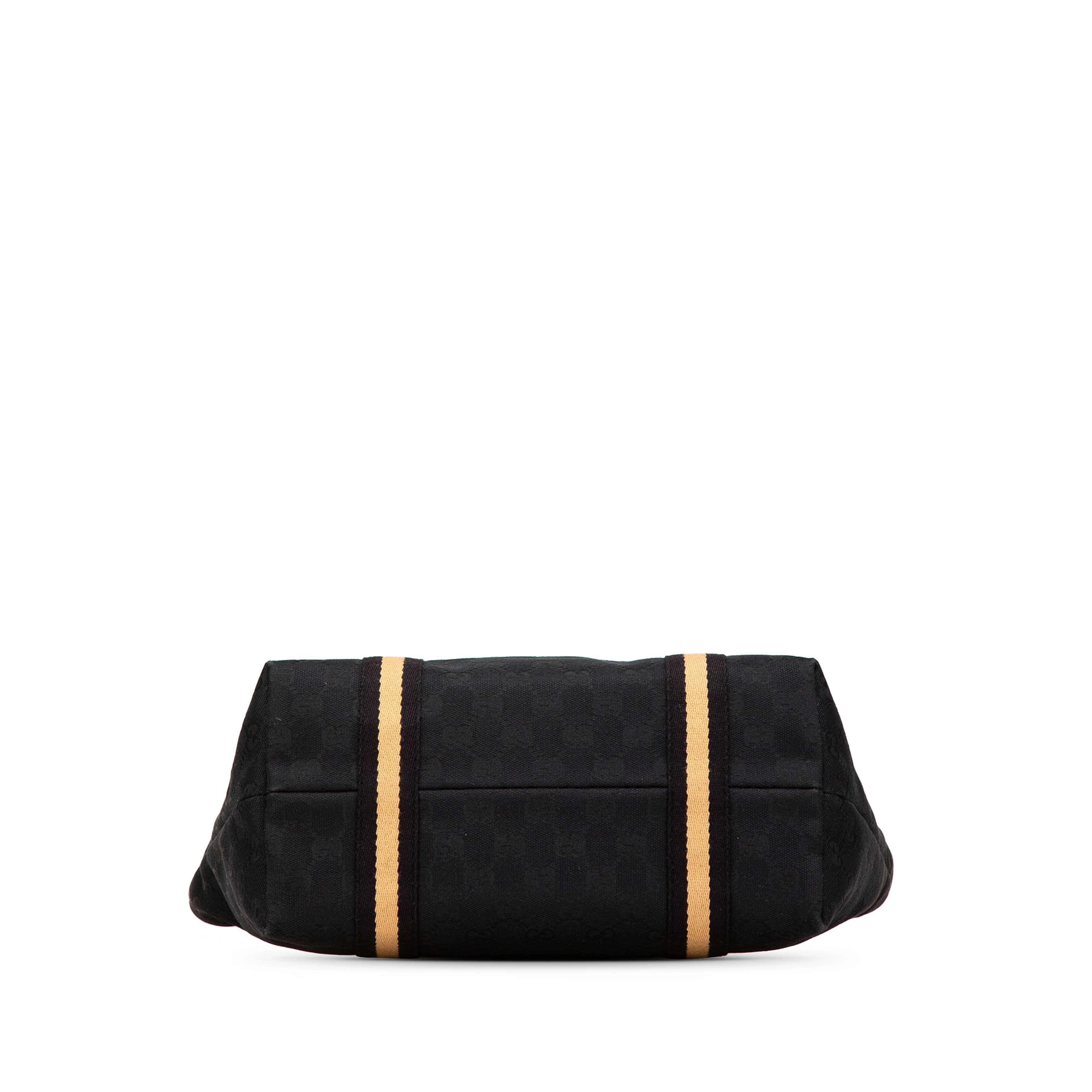 Gucci Gg Canvas Jolicoeur Tote, från Luxclusif, i färgen svart. Klicka för att öppna bilden i stort format