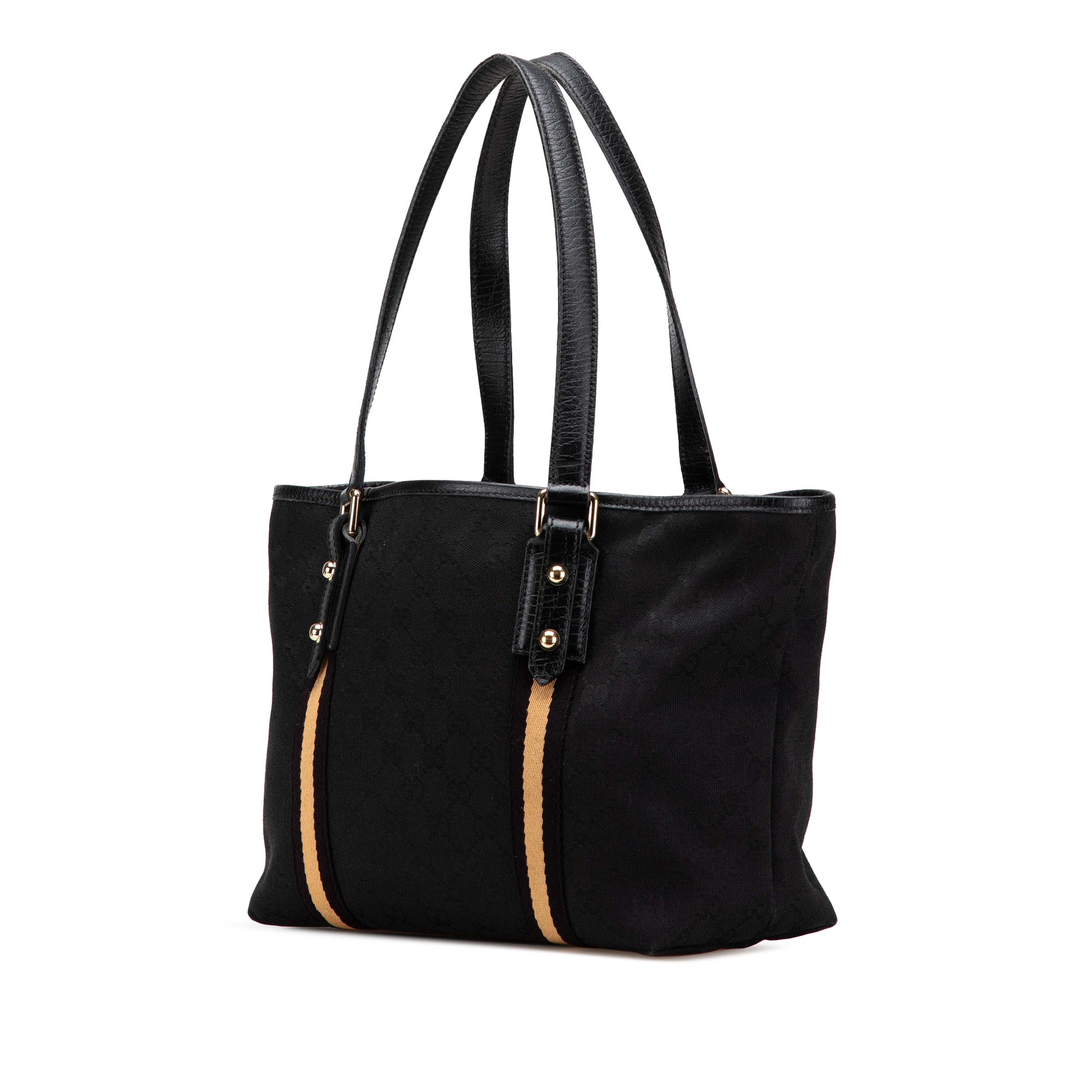 Gucci Gg Canvas Jolicoeur Tote, från Luxclusif, i färgen black. Klicka för att öppna bilden i stort format