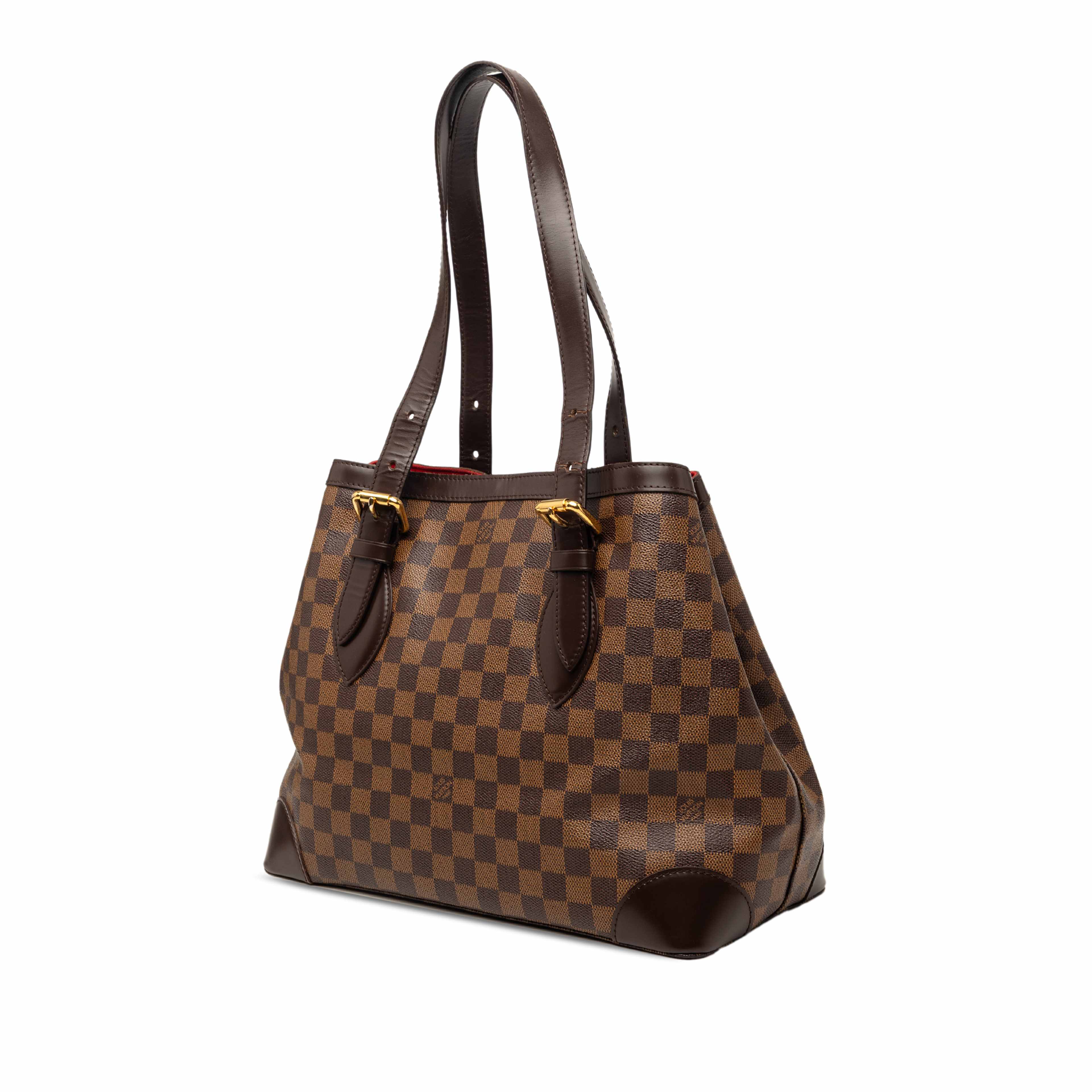 Louis Vuitton Damier Ebene Hampstead Mm, från Luxclusif, i färgen brown. Klicka för att öppna bilden i stort format