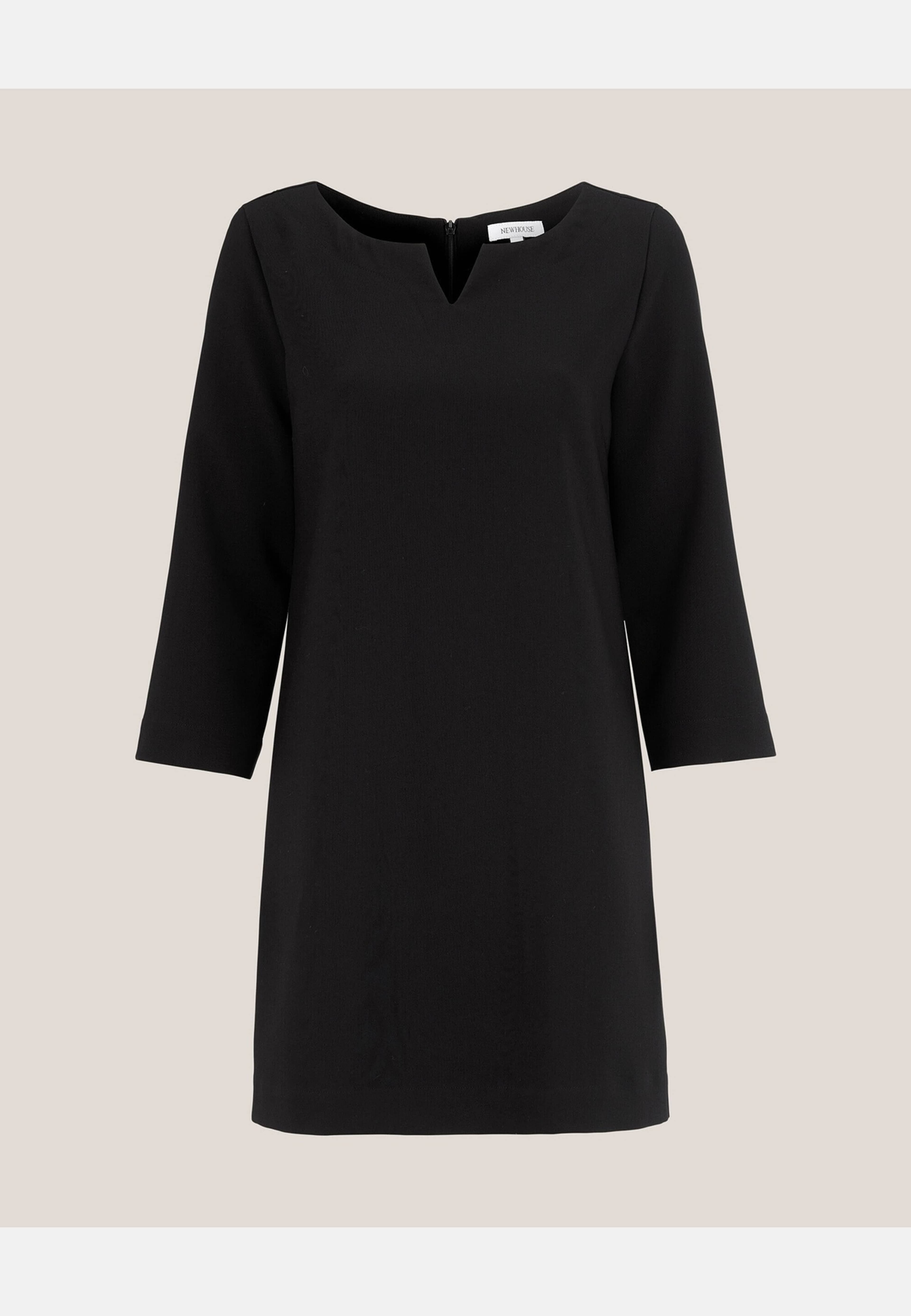 Klänning Maya, från Newhouse, i färgen svart. Klicka för att öppna bilden i stort format