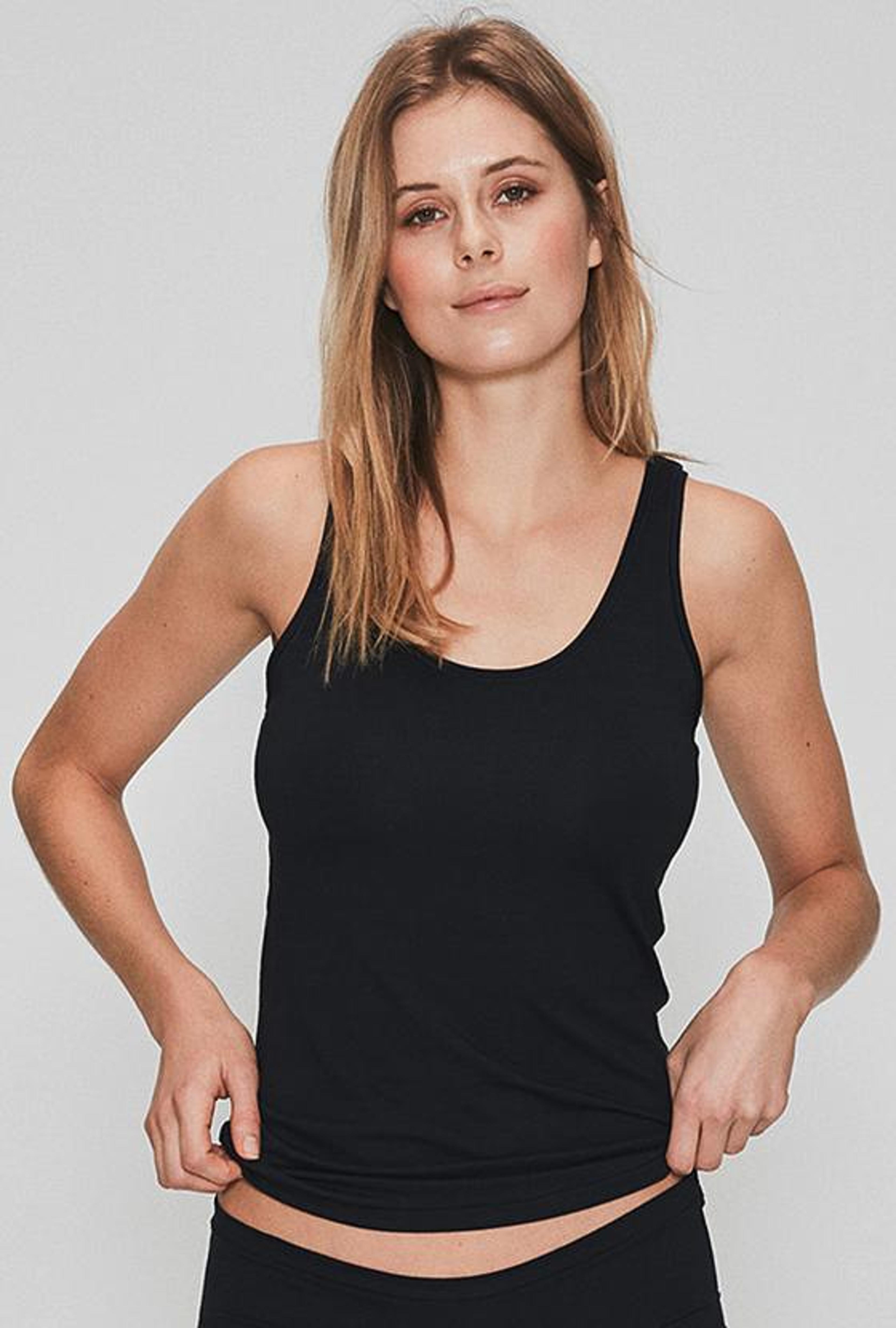 4-pack Bambu, Linne Breda Axelband, Svart