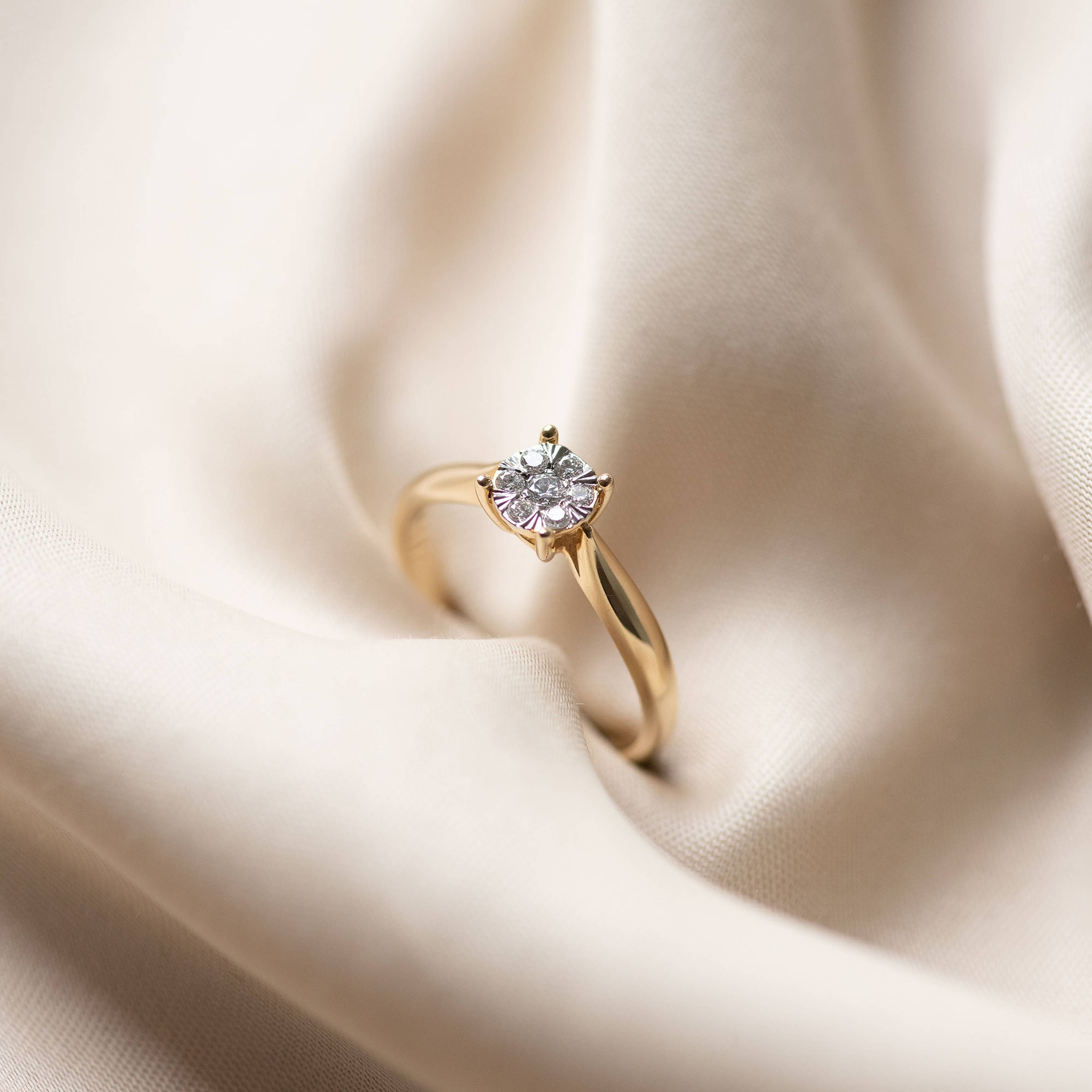 De La Paix 14 Karat Guld Ring