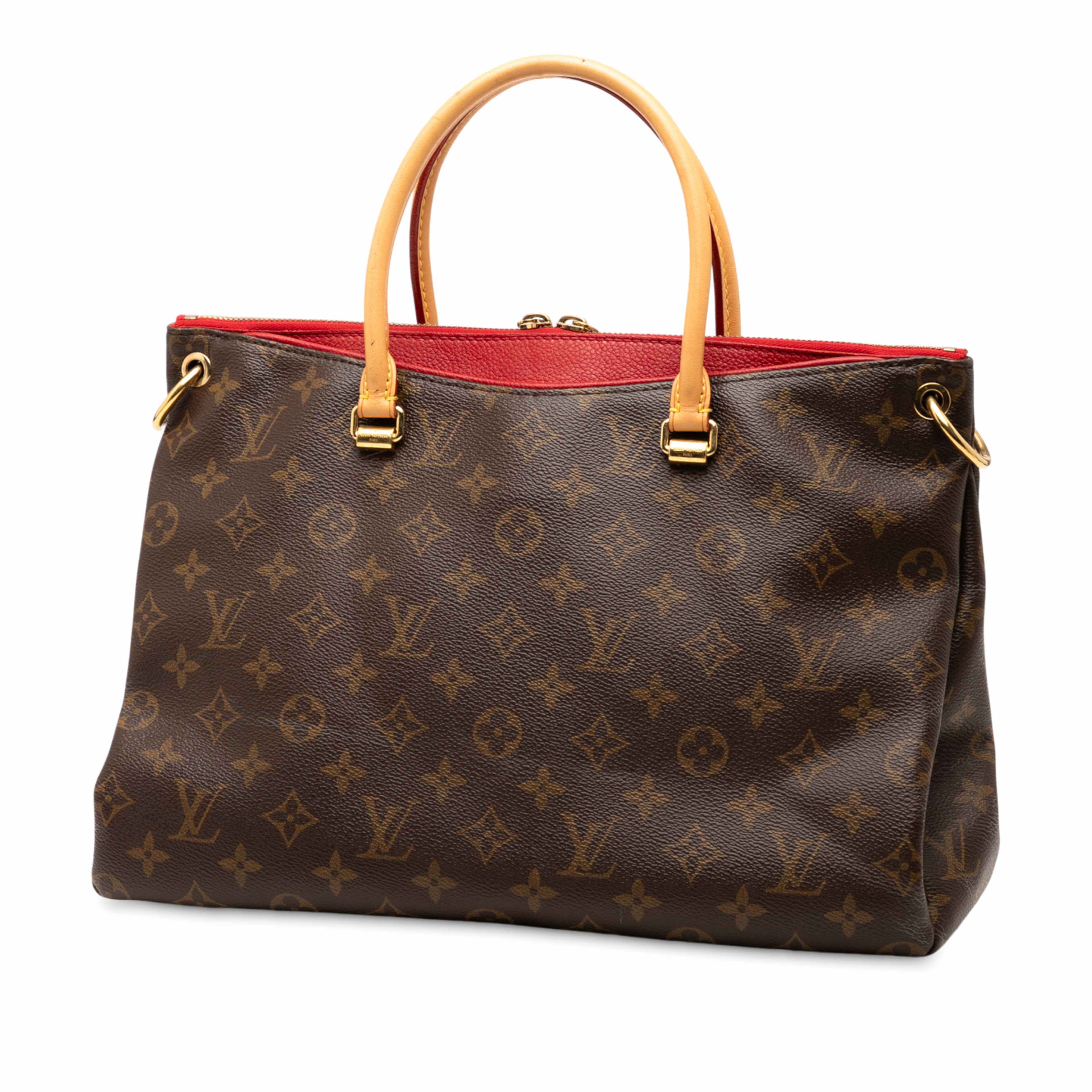 Louis Vuitton Monogram Pallas Mm, från Luxclusif, i färgen brown. Klicka för att öppna bilden i stort format