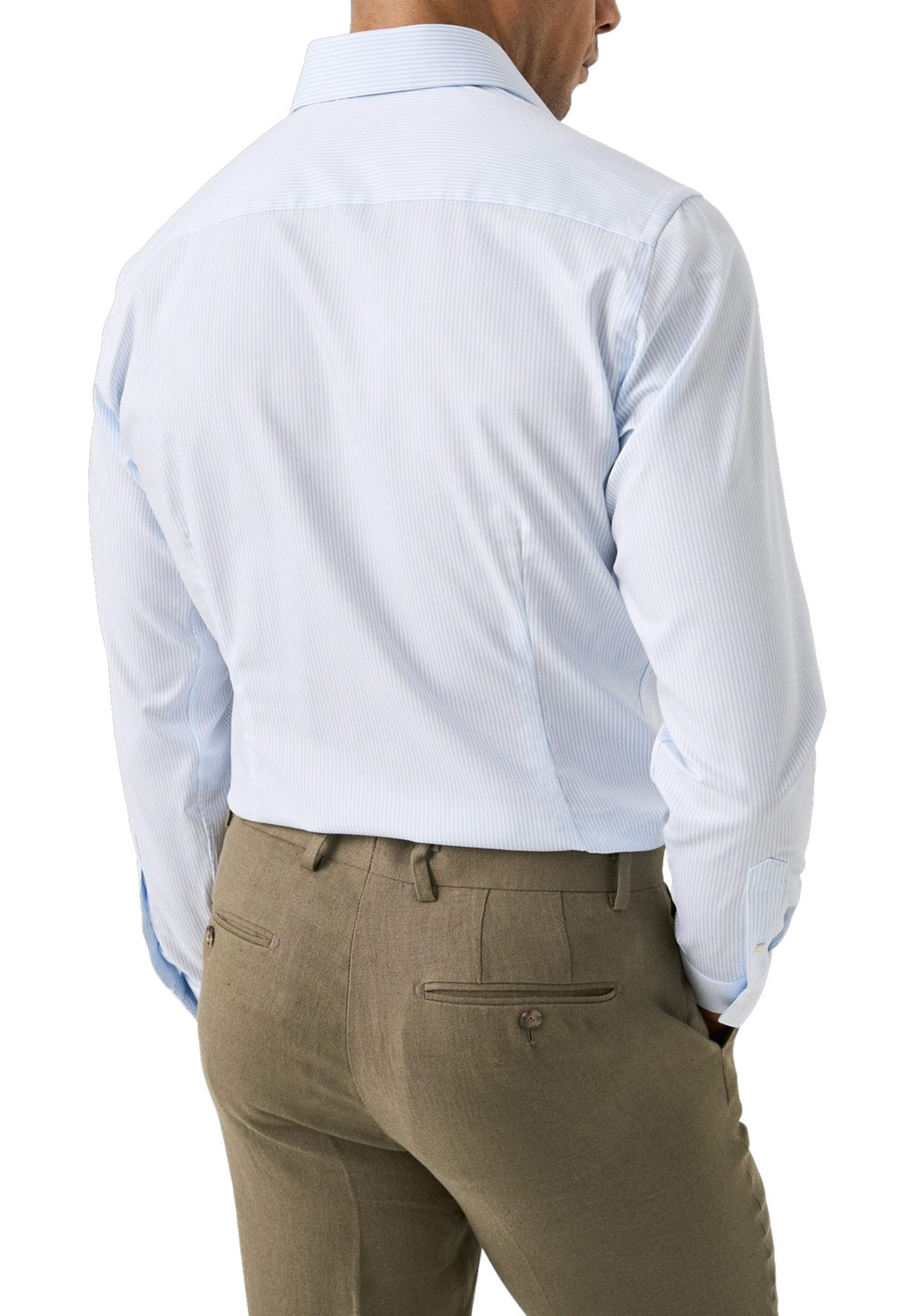 Bomull Tencel™ Lyocell-skjorta Slim Fit