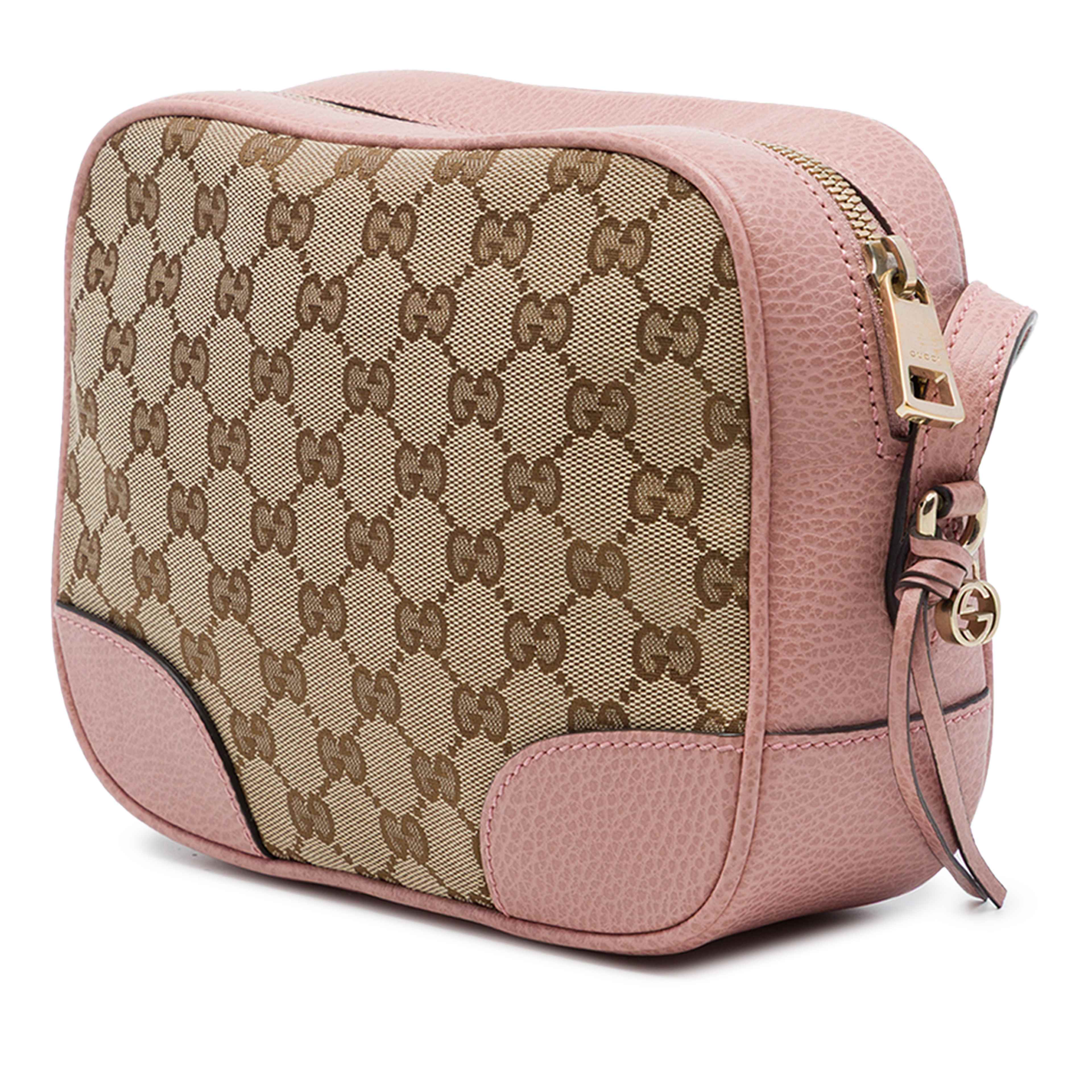 Gucci Gg Canvas Bree Crossbody, från Luxclusif, i färgen beige. Klicka för att öppna bilden i stort format