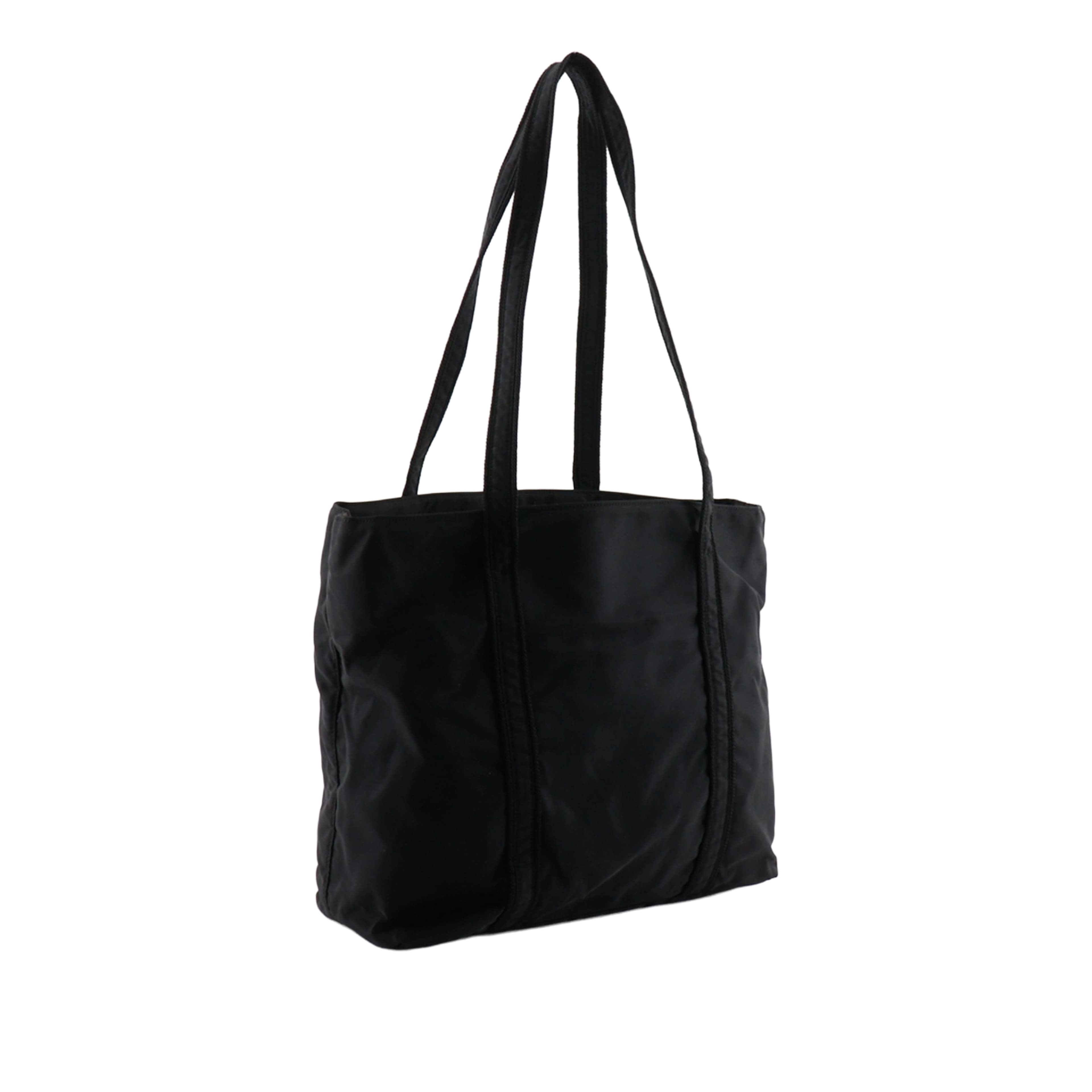 Prada Tessuto Tote, från Luxclusif, i färgen svart. Klicka för att öppna bilden i stort format