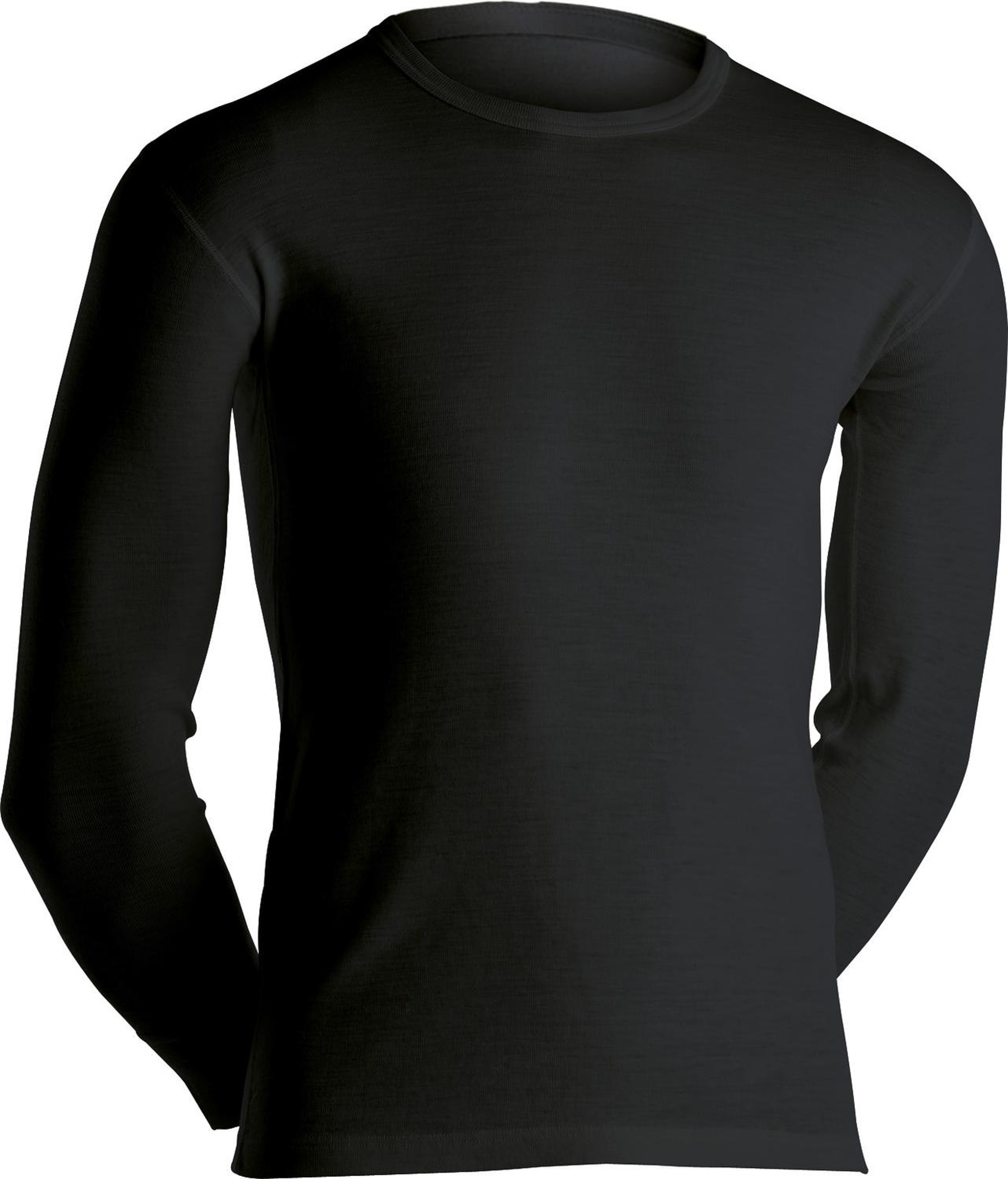 2-pack Långärmade T-shirts | Merinoull | Vit