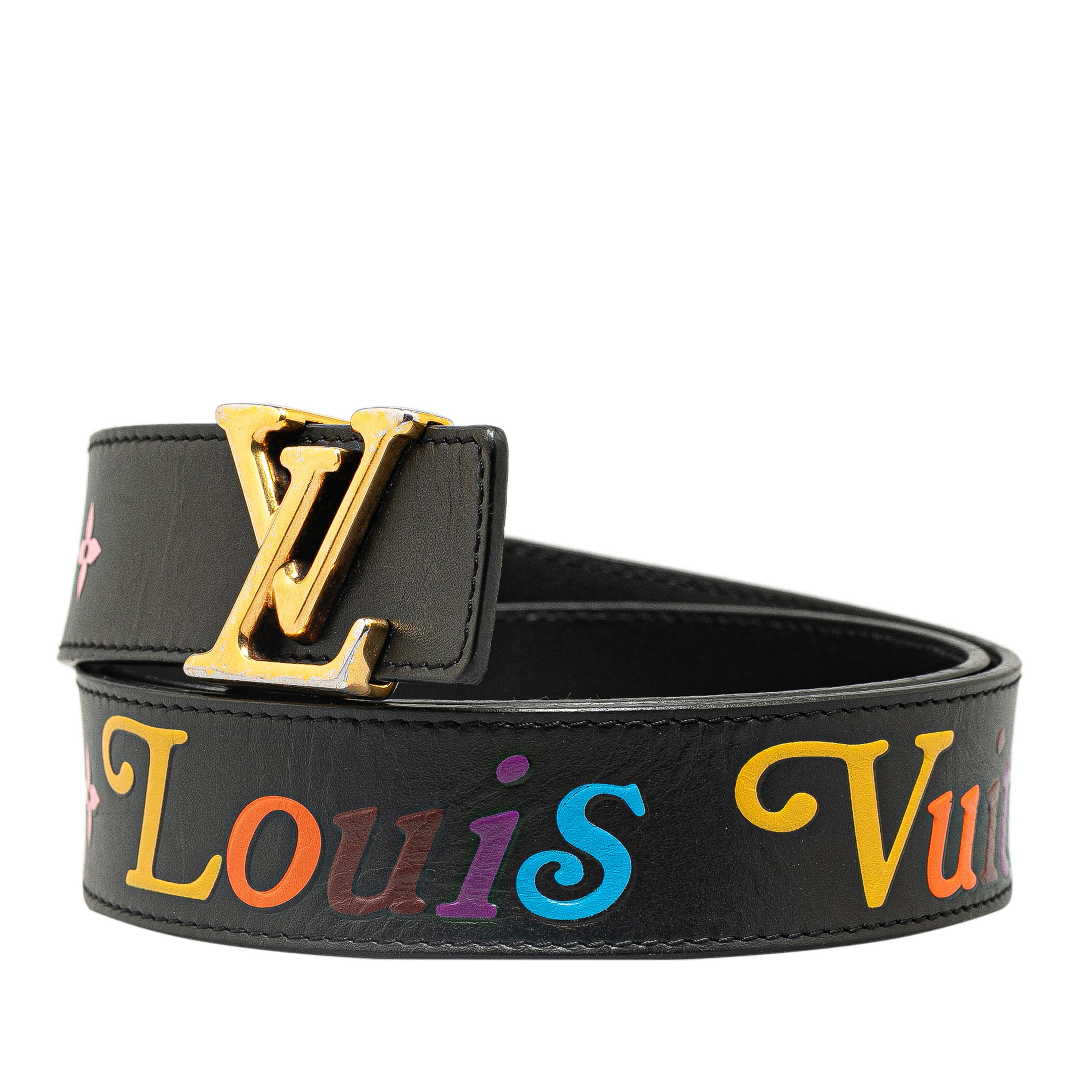 Louis Vuitton Monogram New Wave Belt, från Luxclusif, i färgen black. Klicka för att öppna bilden i stort format