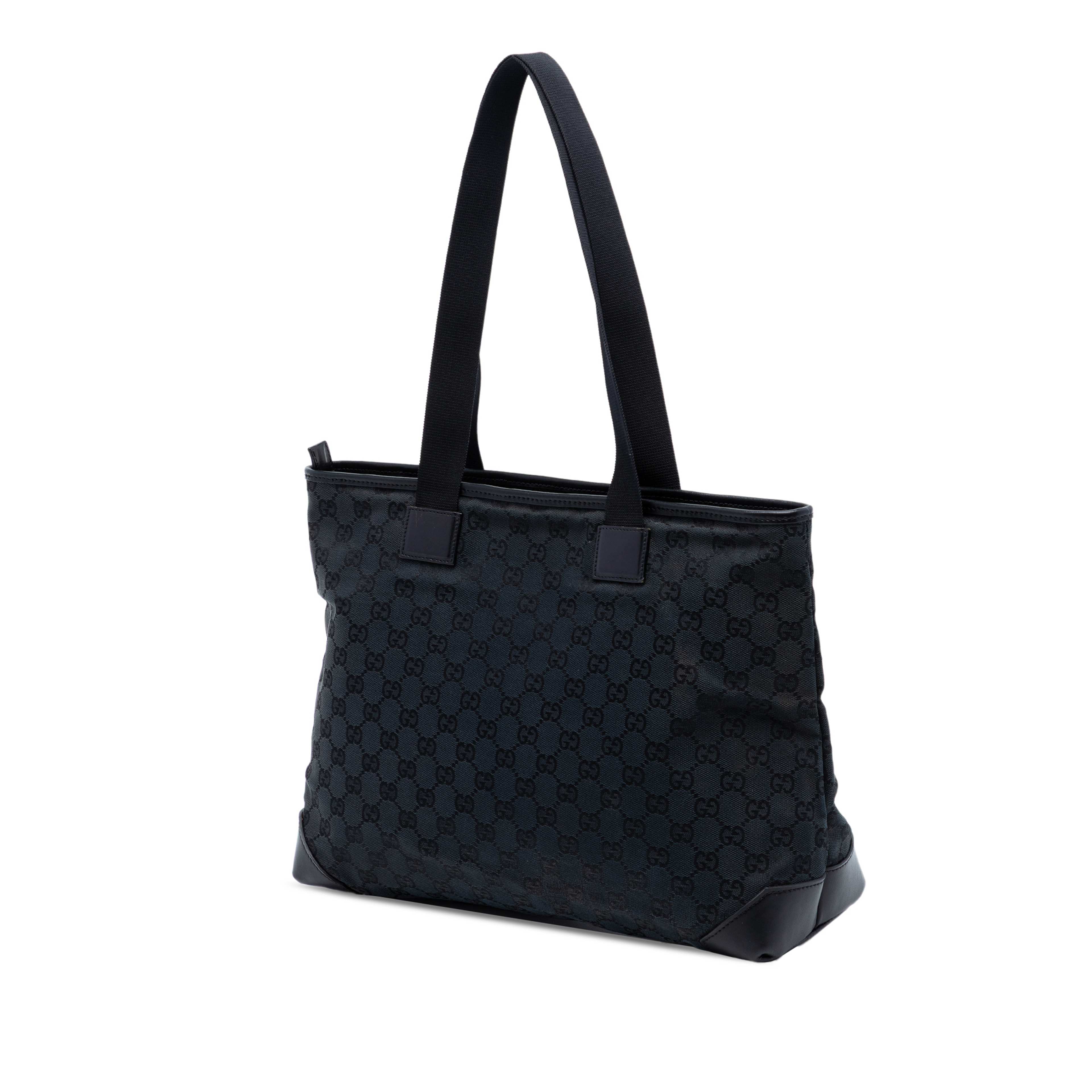 Gucci Gg Canvas Tote, från Luxclusif, i färgen black. Klicka för att öppna bilden i stort format