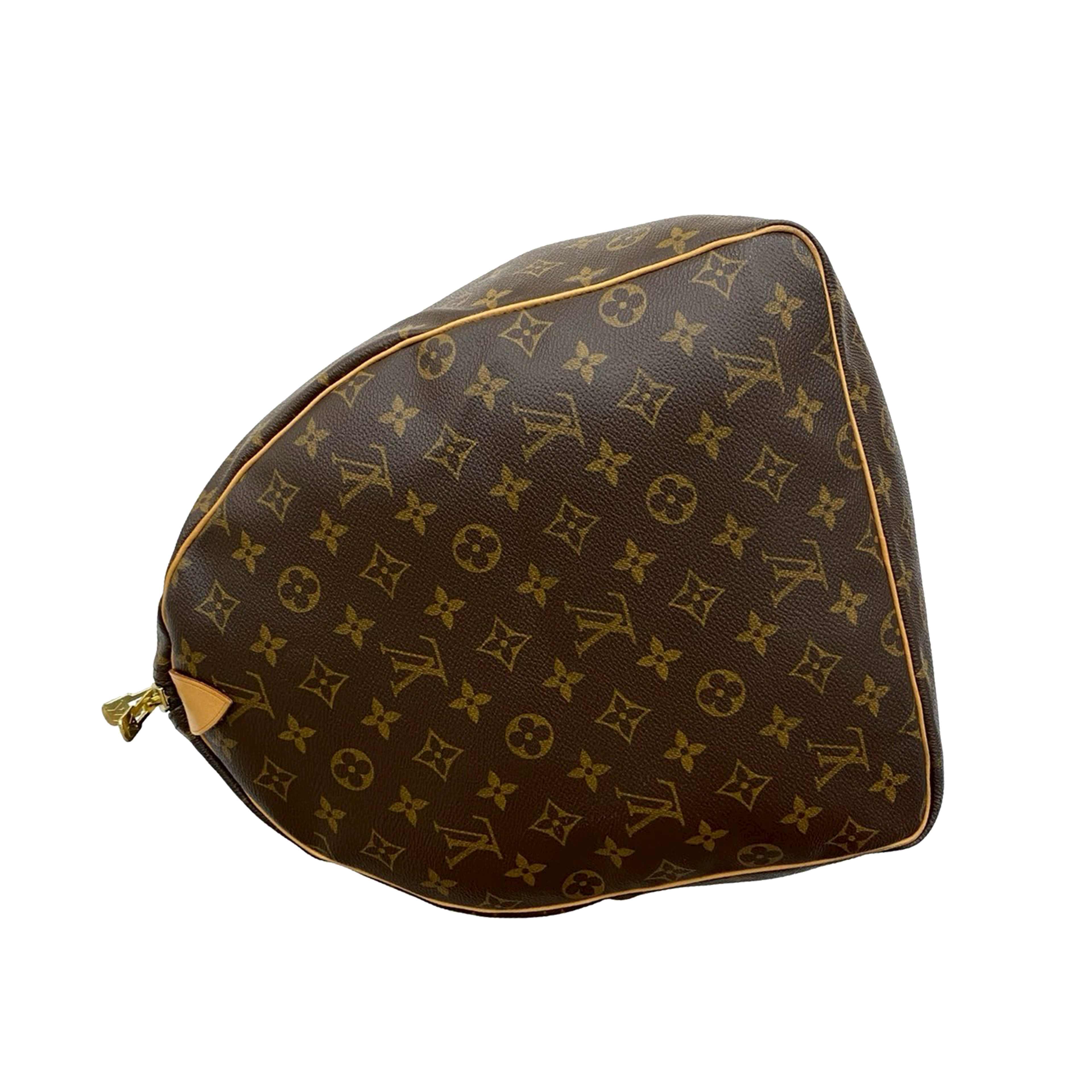 Louis Vuitton Monogram Keepall 60, från Luxclusif, i färgen brown. Klicka för att öppna bilden i stort format
