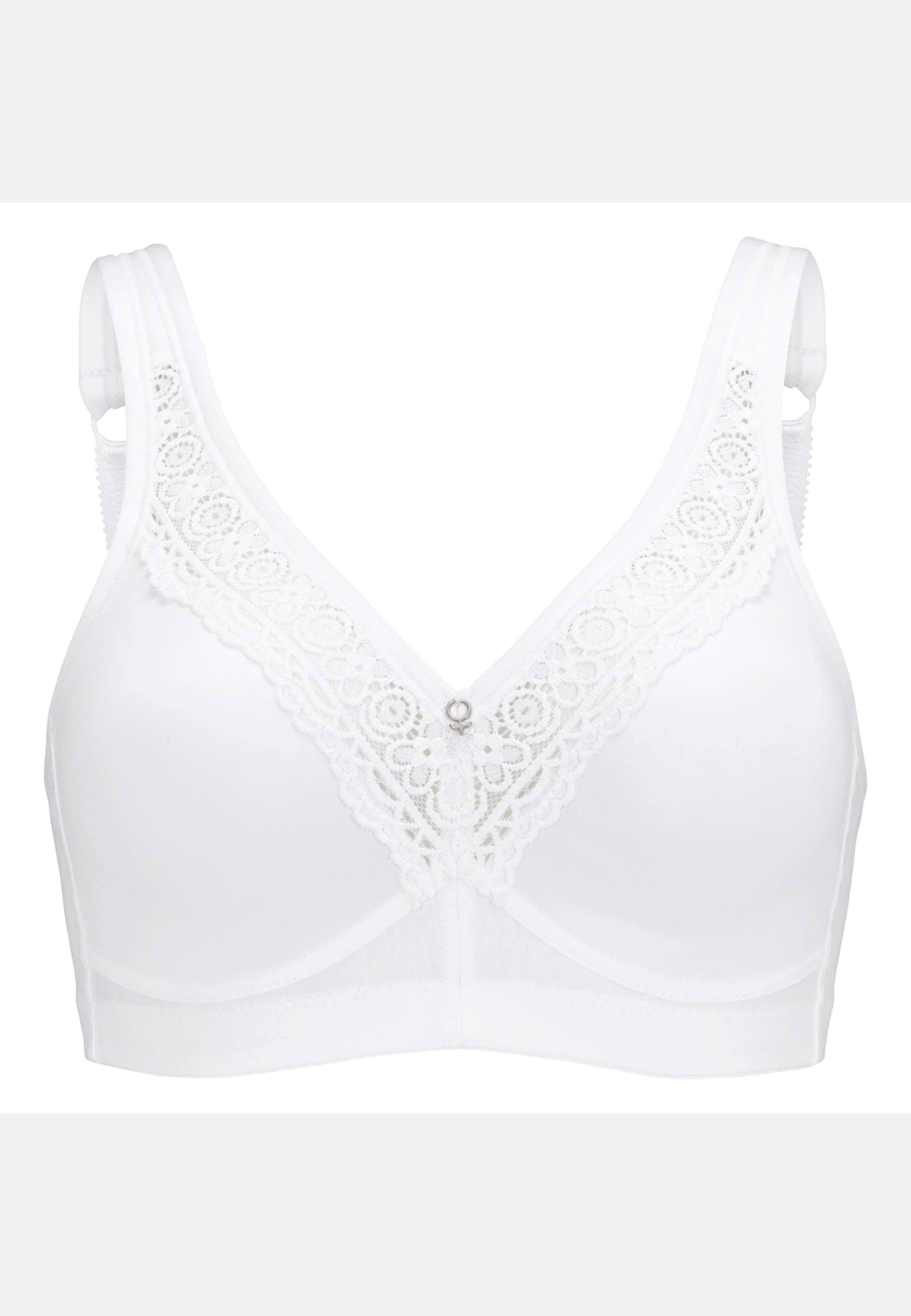 Stars Cotton Bh Utan Bygel, från Swegmark, i färgen white. Klicka för att öppna bilden i stort format
