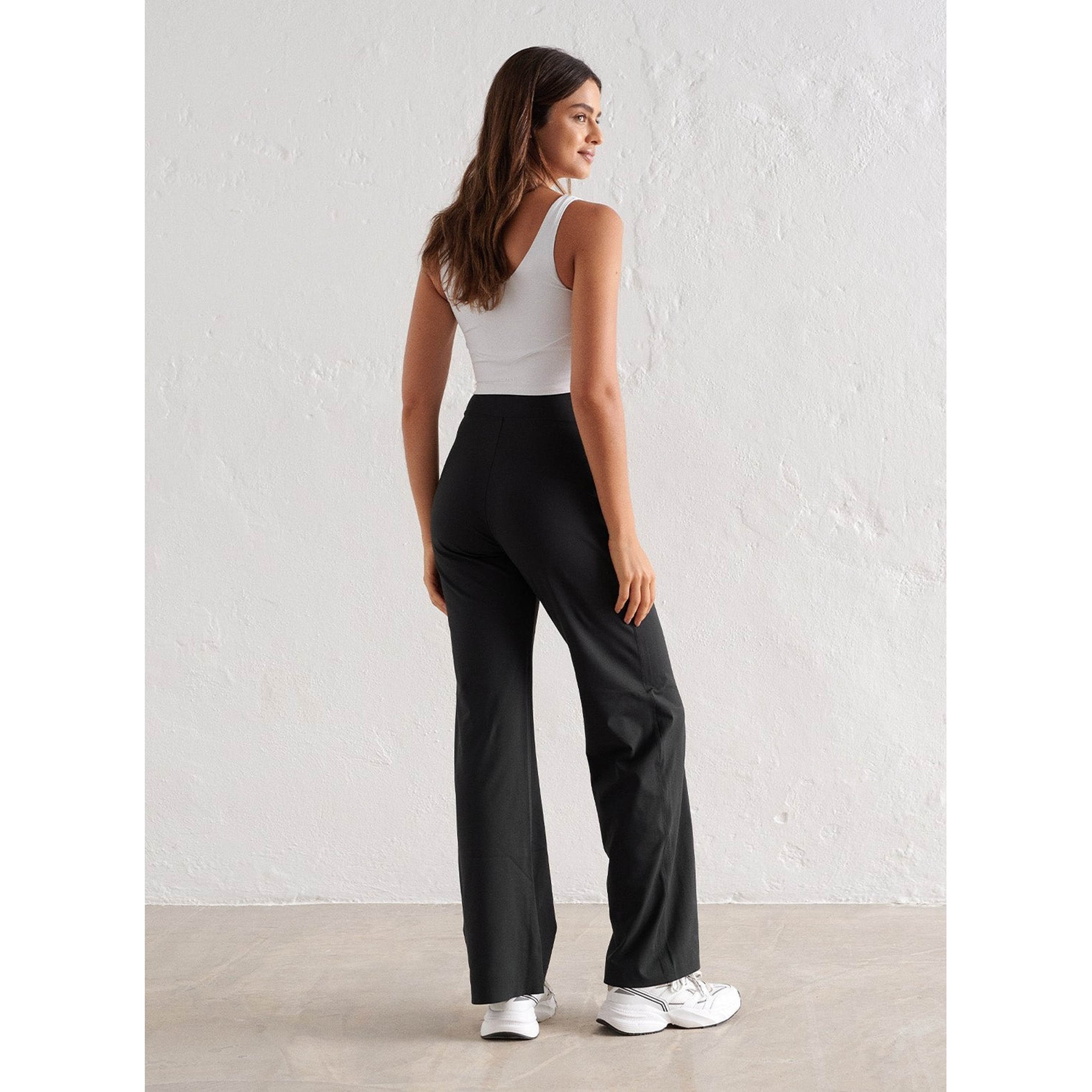 Black Sense Wide Pants