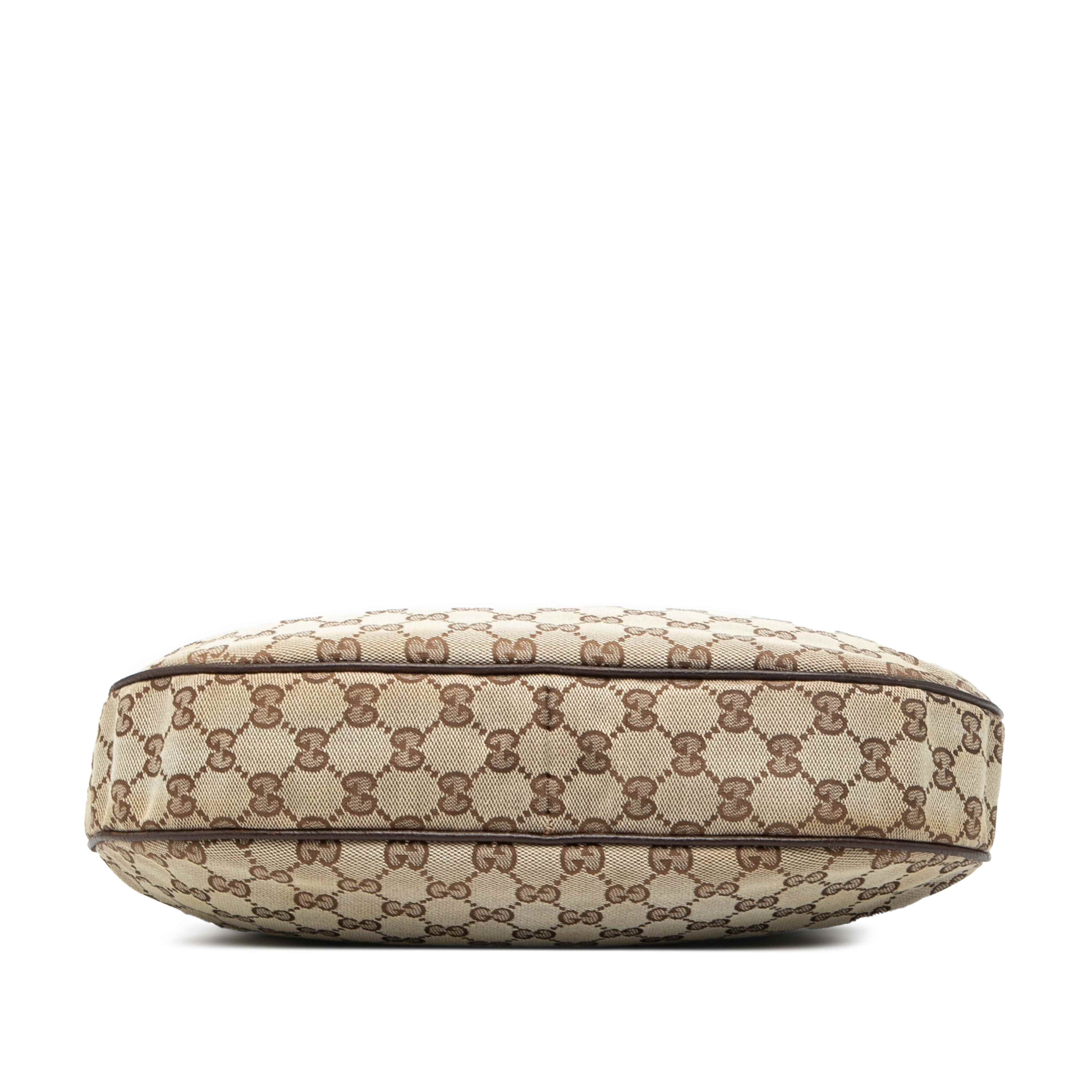 Gucci Gg Canvas Crossbody, från Luxclusif, i färgen beige. Klicka för att öppna bilden i stort format