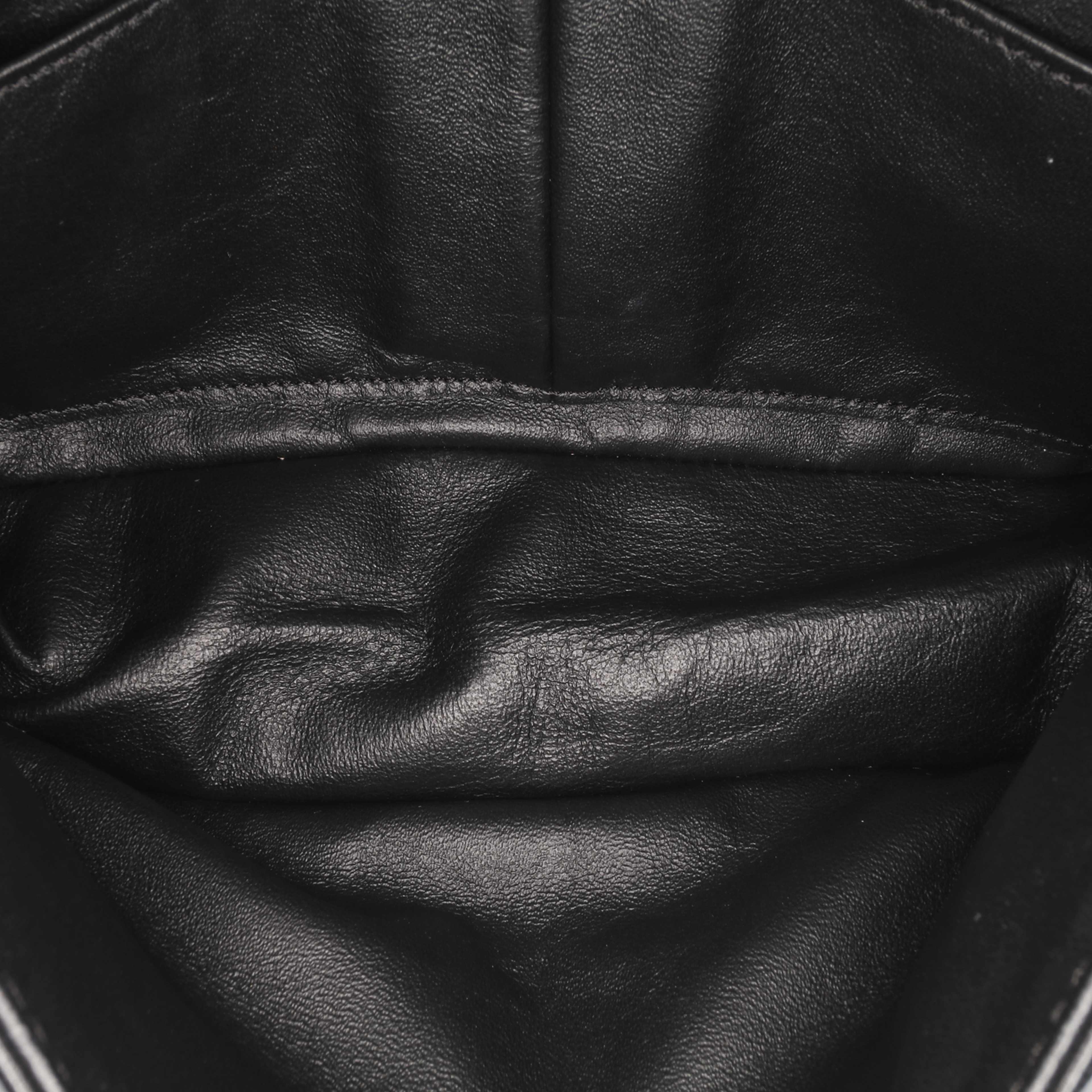 Chanel Cc Quilted Lambskin Double Flap