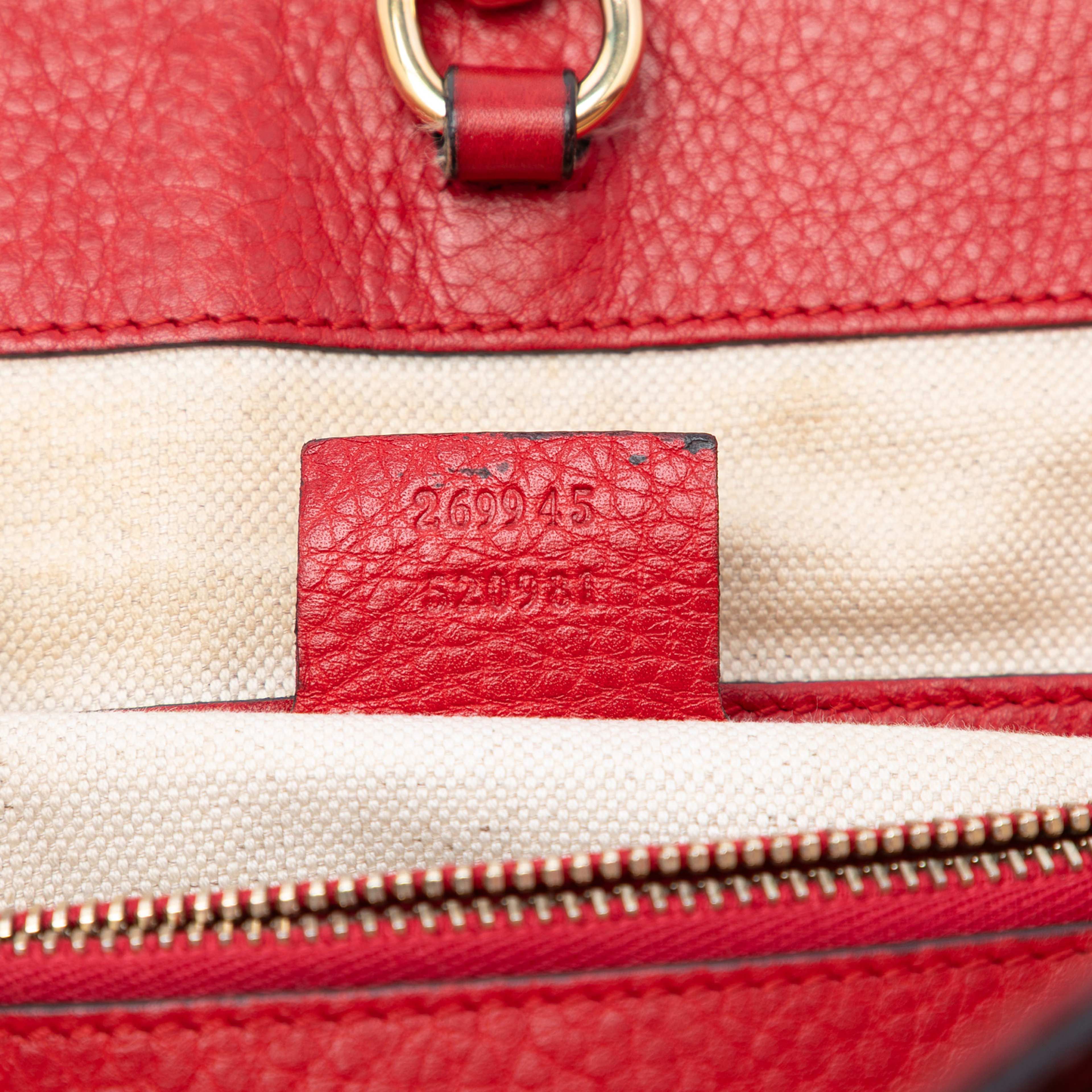 Gucci Medium Gg Canvas Bella Tote, från Luxclusif, i färgen beige. Klicka för att öppna bilden i stort format