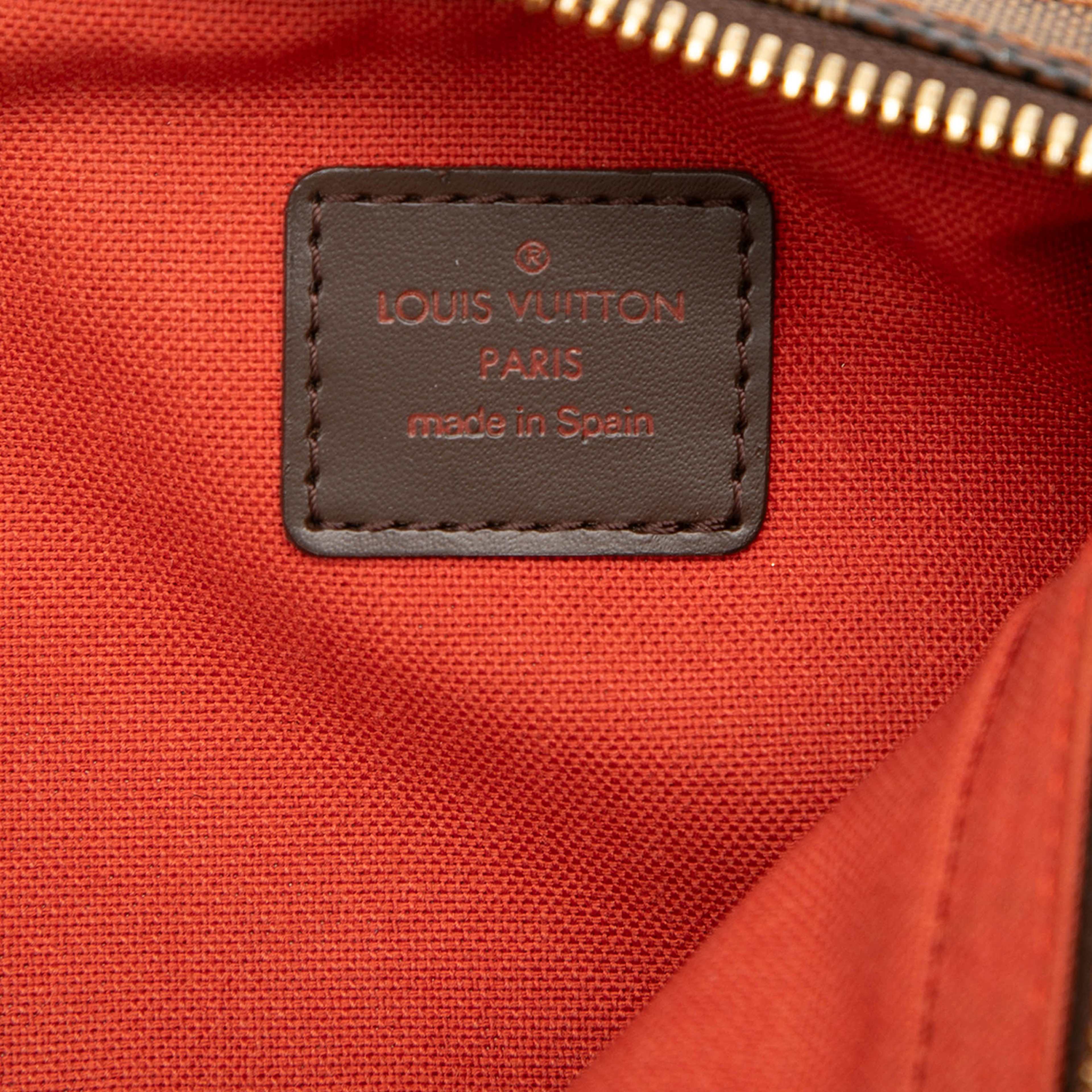 Louis Vuitton Damier Ebene Geronimos, från Luxclusif, i färgen brun. Klicka för att öppna bilden i stort format
